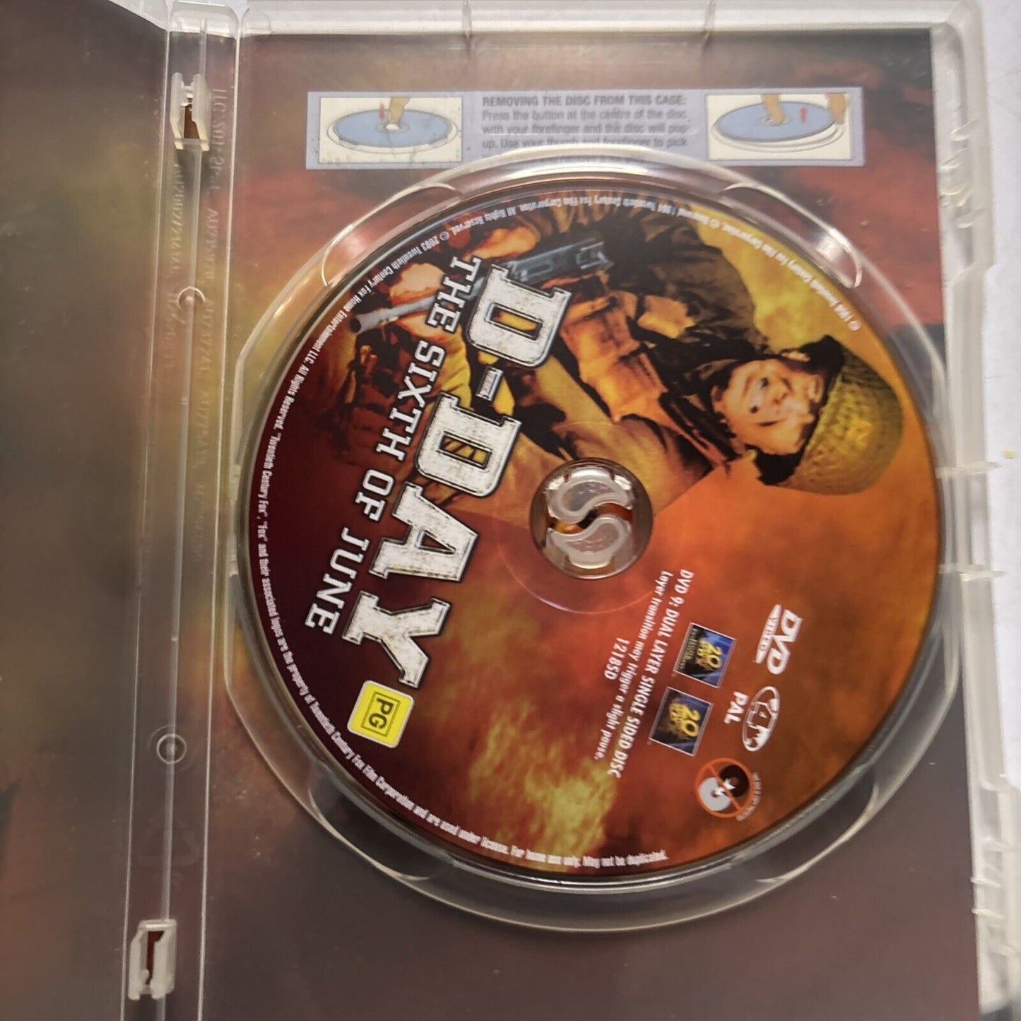 D-Day - The Sixth of June (DVD, 1956) Robert Taylor, Richard Todd Region 4