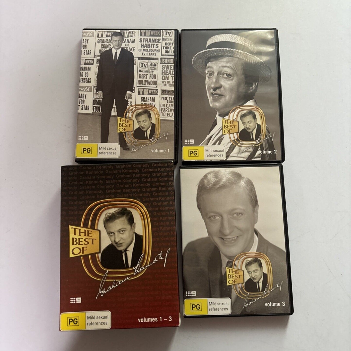 Graham Kennedy - The Best of Graham Kennedy (DVD, 2005, 3-Disc) Region 4
