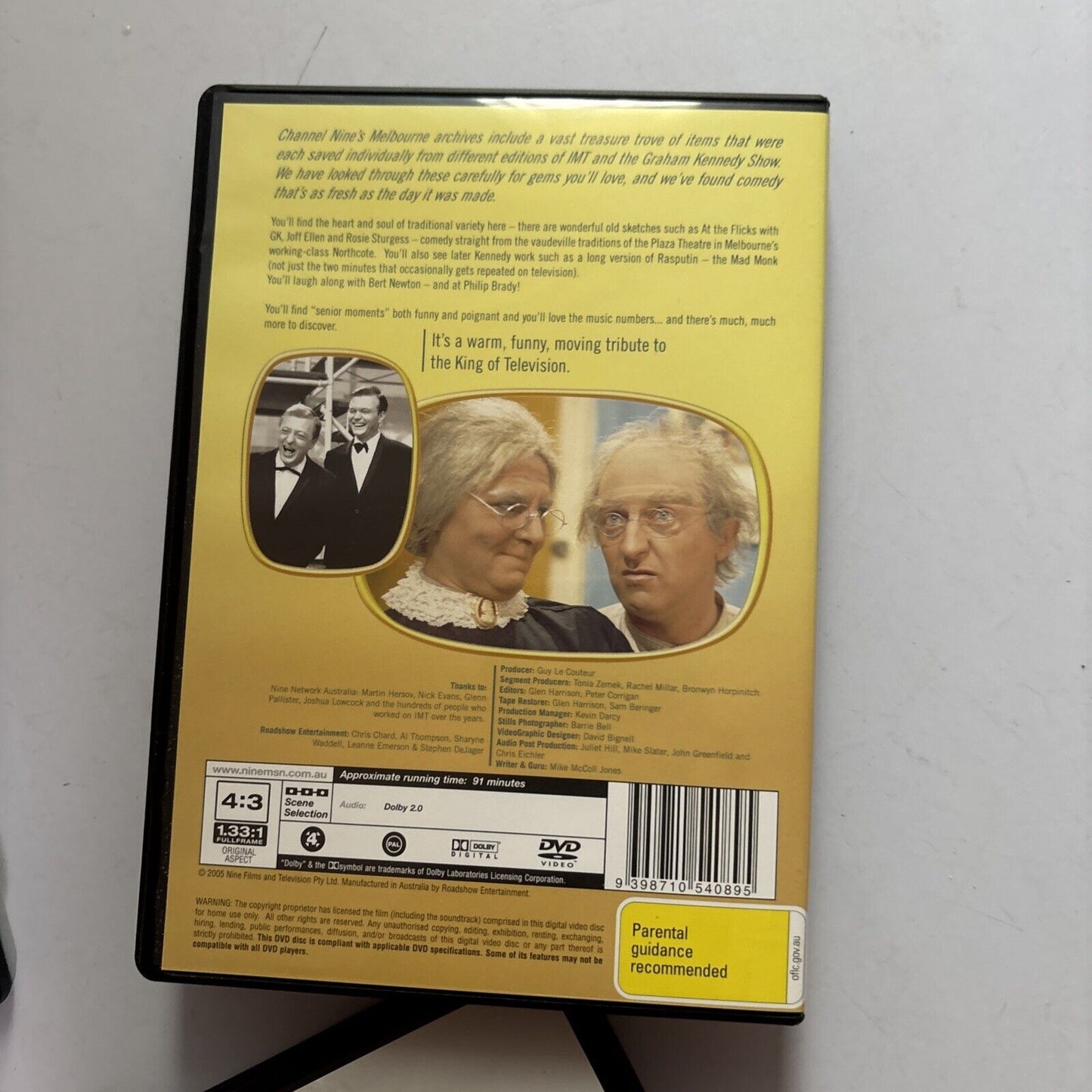 Graham Kennedy - The Best of Graham Kennedy (DVD, 2005, 3-Disc) Region 4