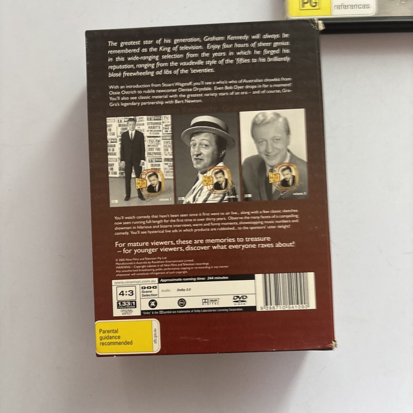 Graham Kennedy - The Best of Graham Kennedy (DVD, 2005, 3-Disc) Region 4
