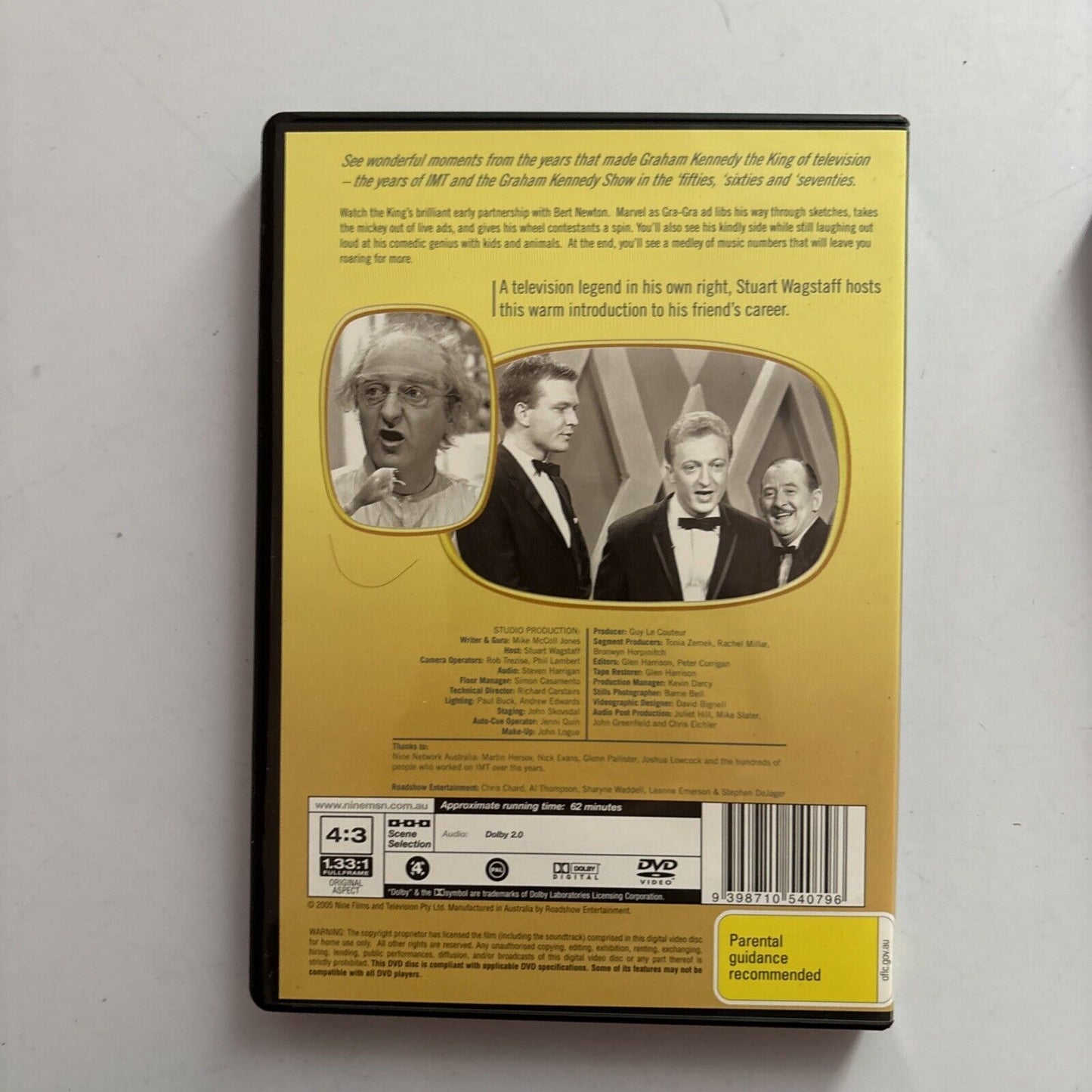 Graham Kennedy - The Best of Graham Kennedy (DVD, 2005, 3-Disc) Region 4