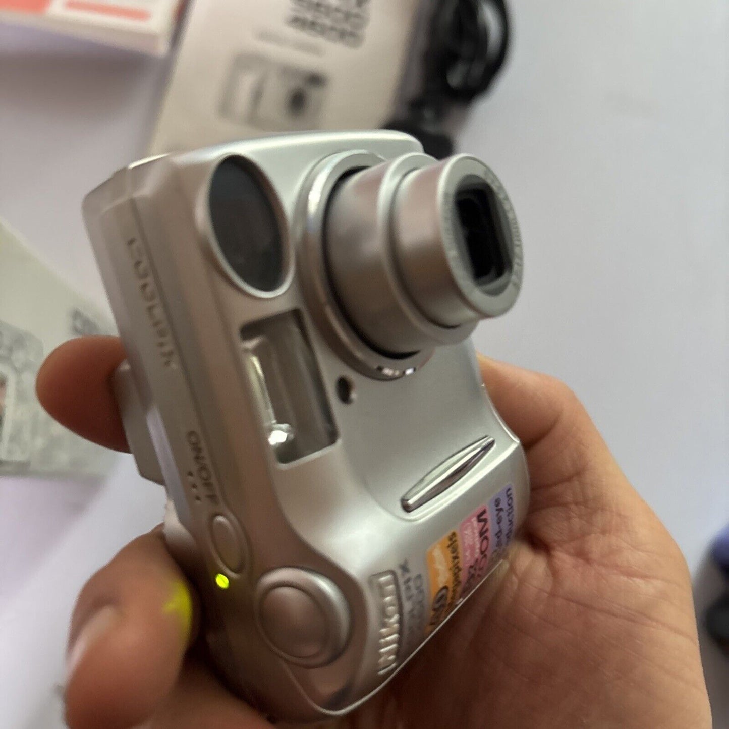 Nikon Coolpix 4600 Digital Camera With Battery & Charger 512mb SD Card 4.0MP