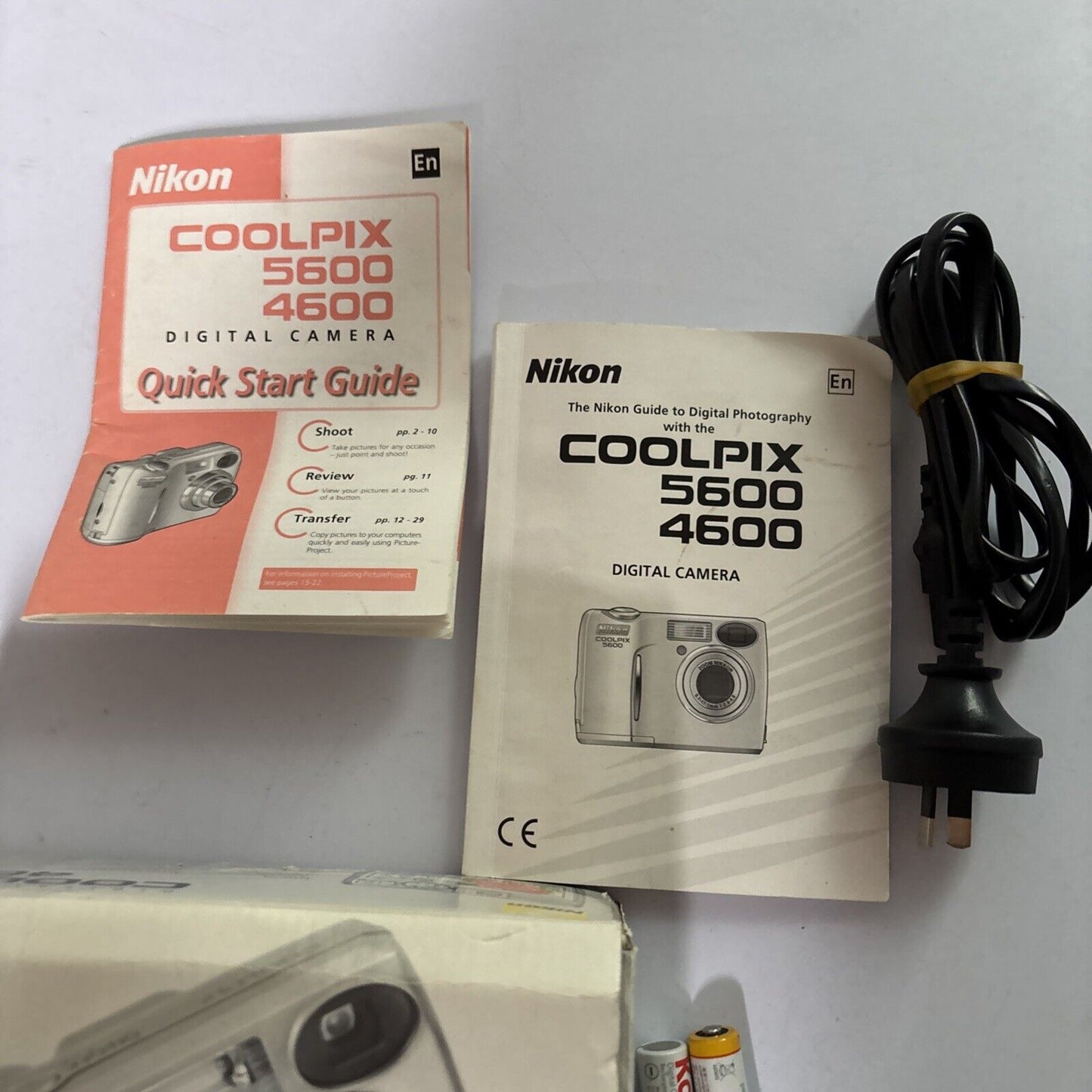 Nikon Coolpix 4600 Digital Camera With Battery & Charger 512mb SD Card 4.0MP