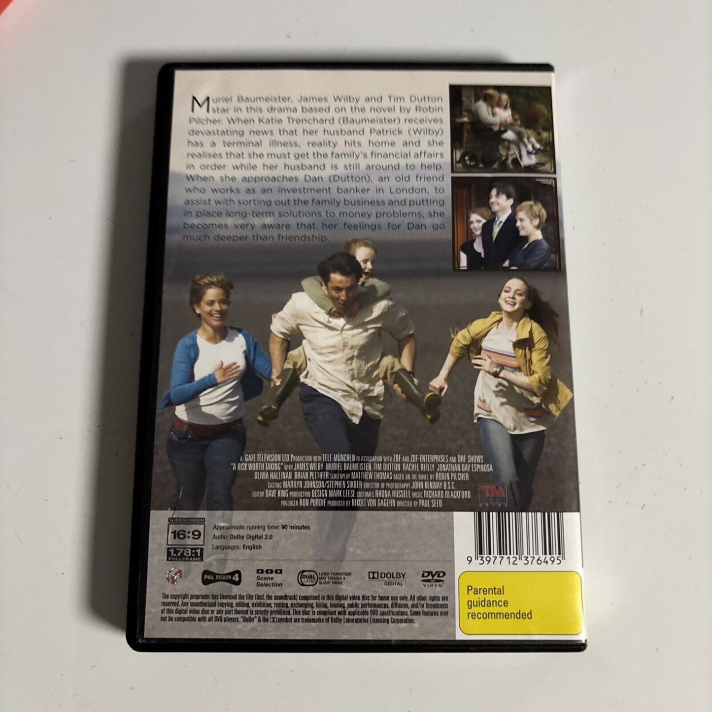 Robin Pilcher's - A Risk Worth Taking (DVD, 2008) Muriel Baumeister Region 4