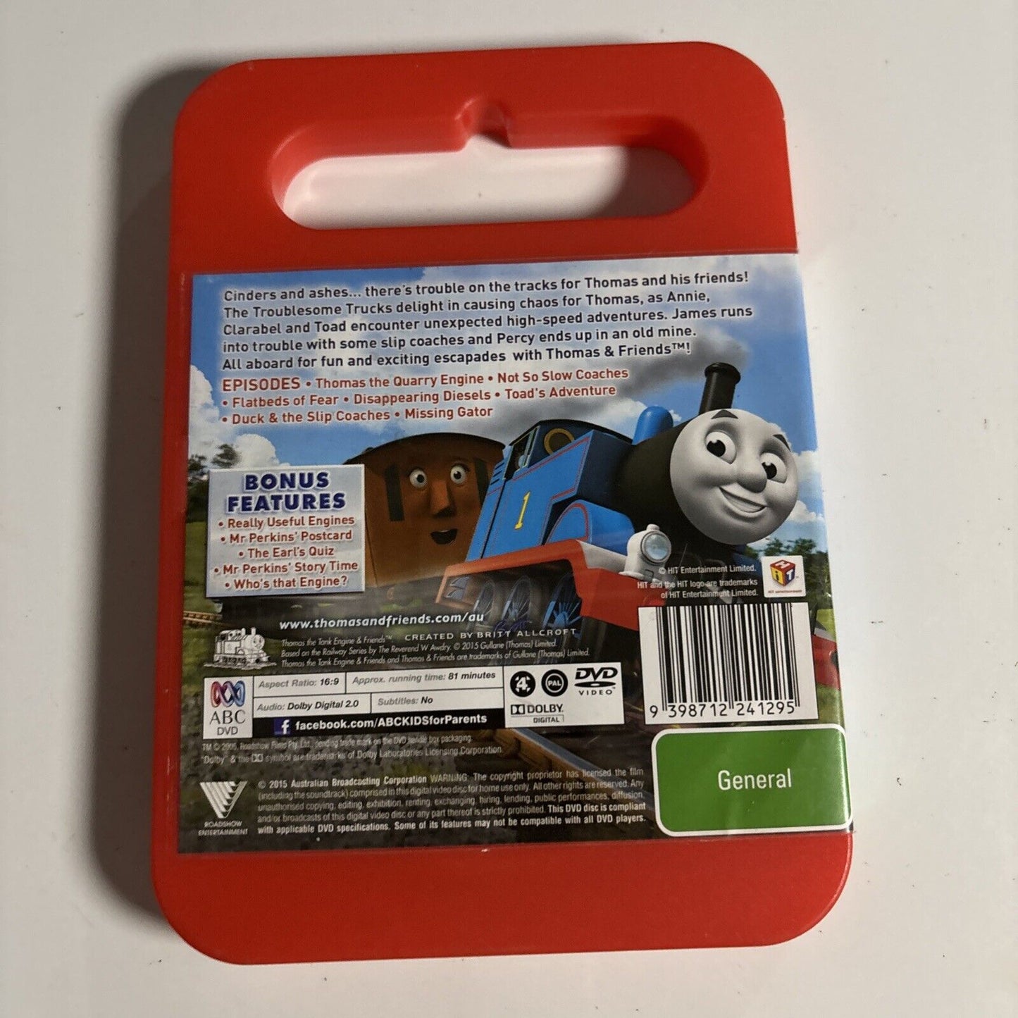 Thomas & Friends - Trouble on the Tracks (DVD, 2015) Region 4