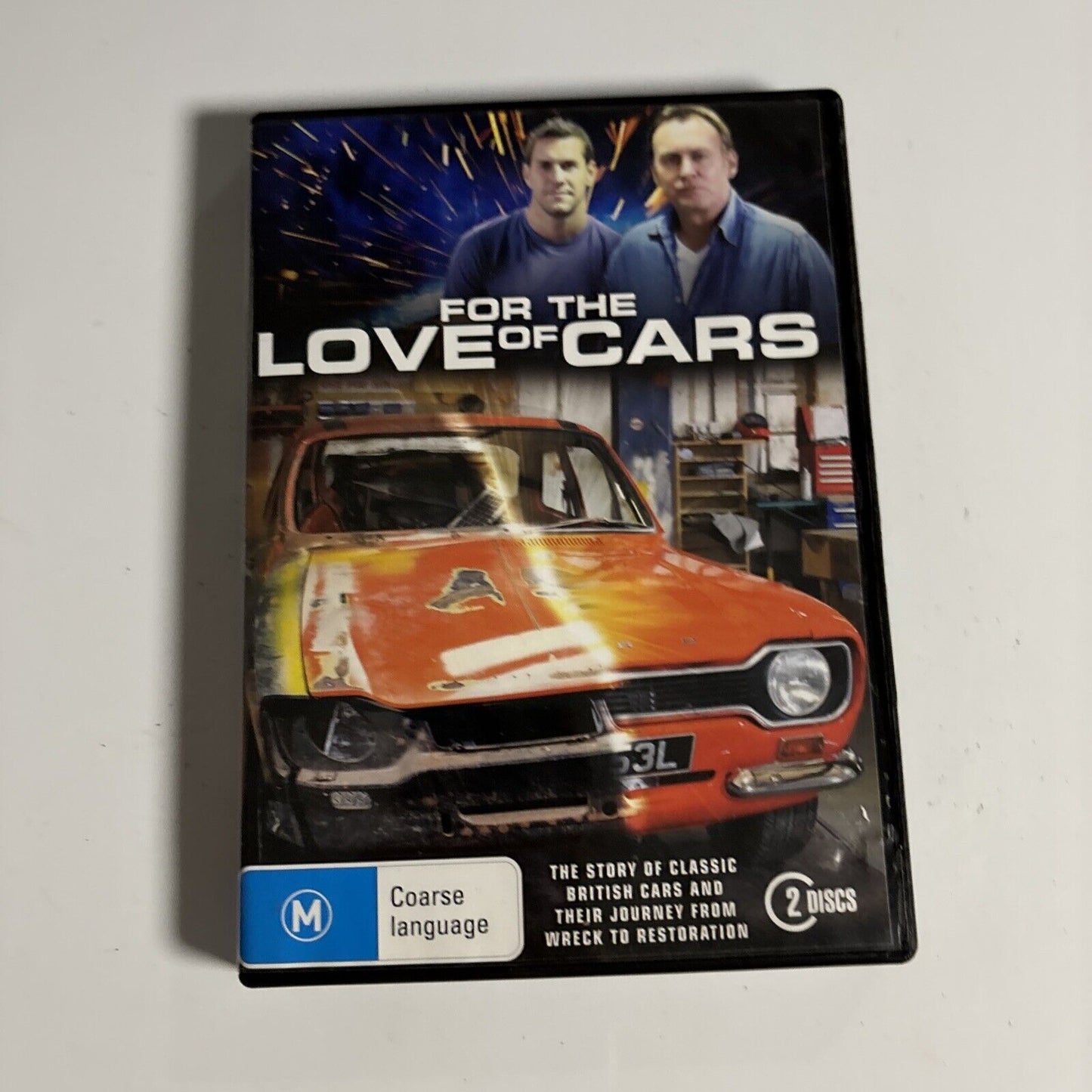 For the Love of Cars (DVD, 2013, 2-Disc) Philip Glenister Region 4