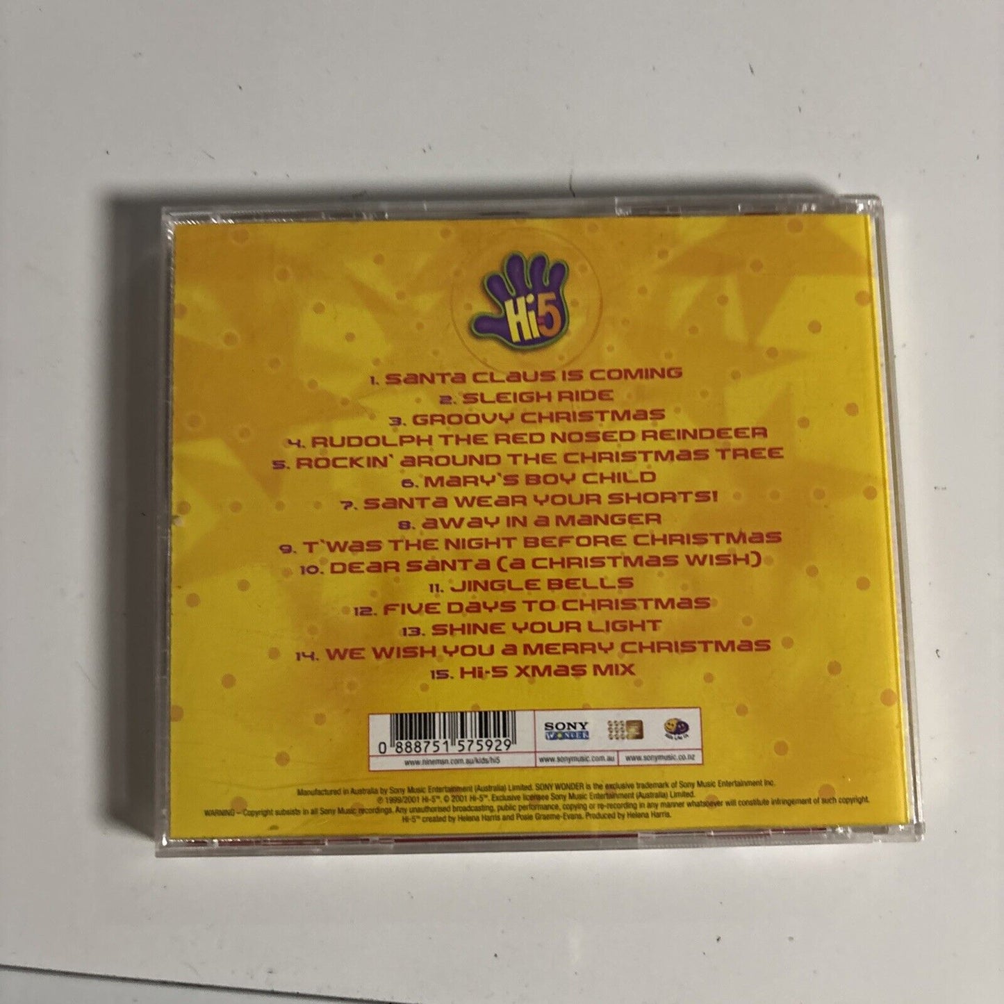 Hi-5 - It's A Hi-5 Christmas (CD, 2001)