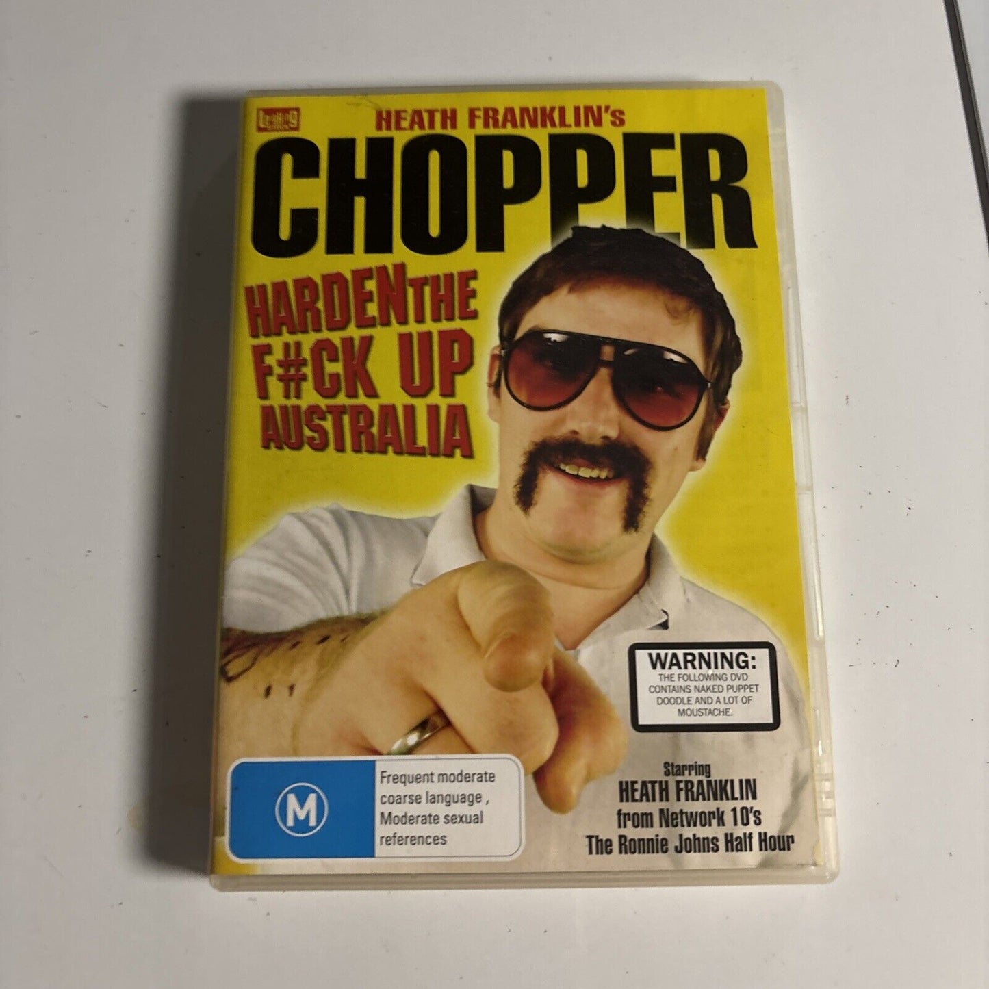 Heath Franklin's Chopper: Harden the F*Ck Up Australia (DVD, 2008) All Regions