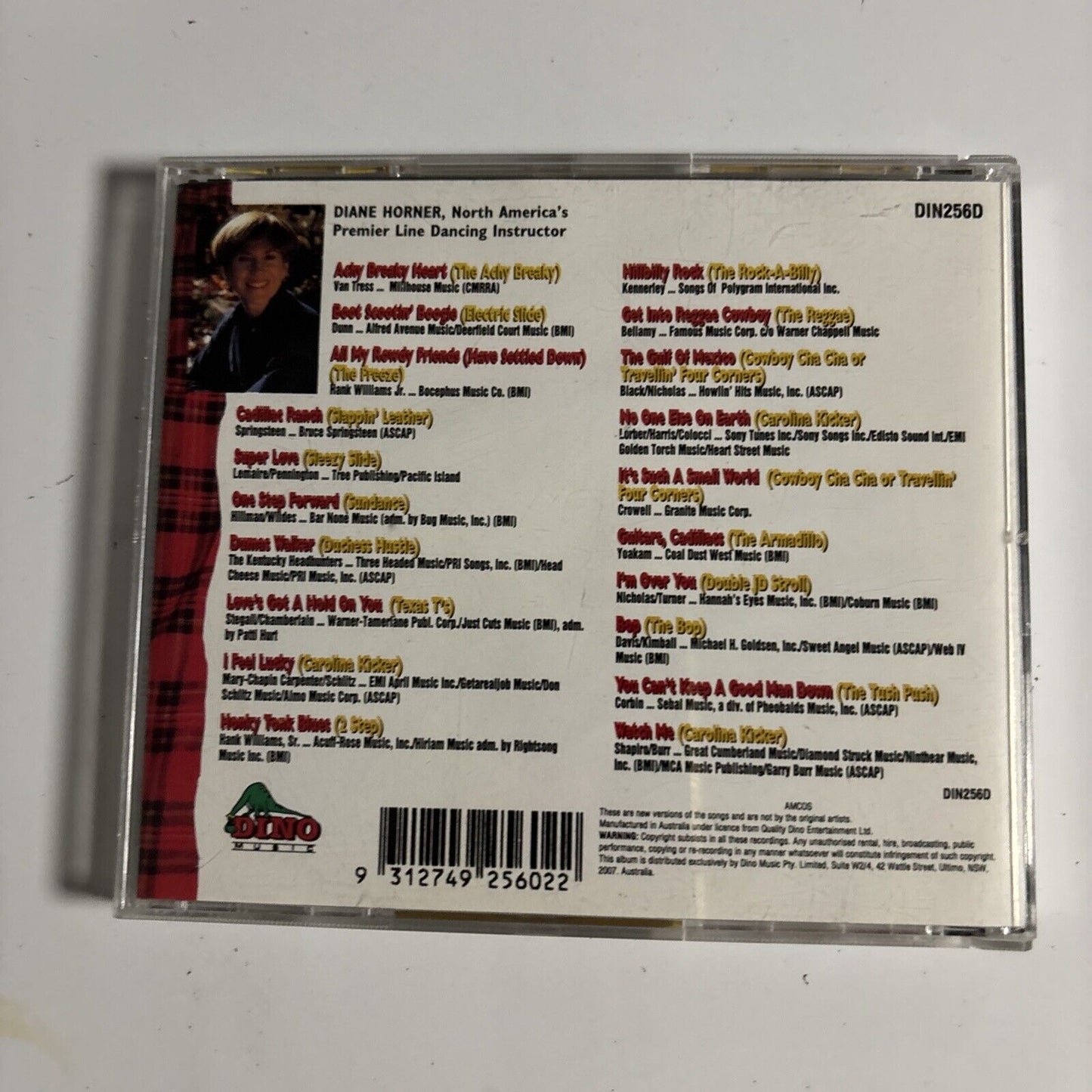 The Very Best Of Country Line Dancing (CD, 1998) Din256D