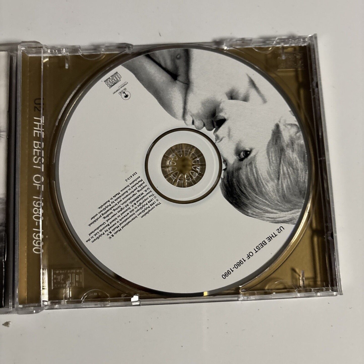 U2 - The Best of 1980-1990 (CD, 1998) 524-613-2