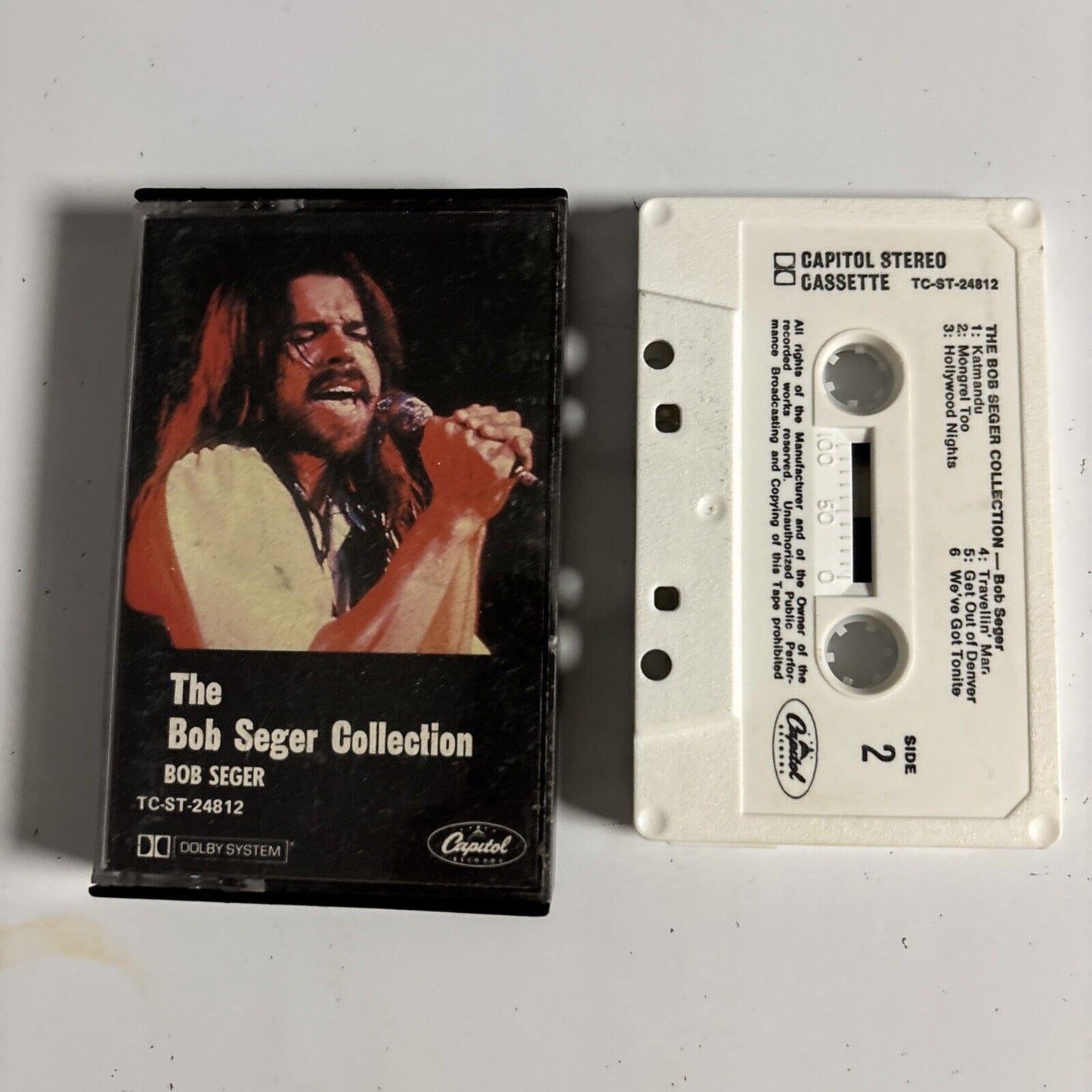 Bob Seger - The Bob Seger Collection (Cassette, 1979) Tc-St-24812
