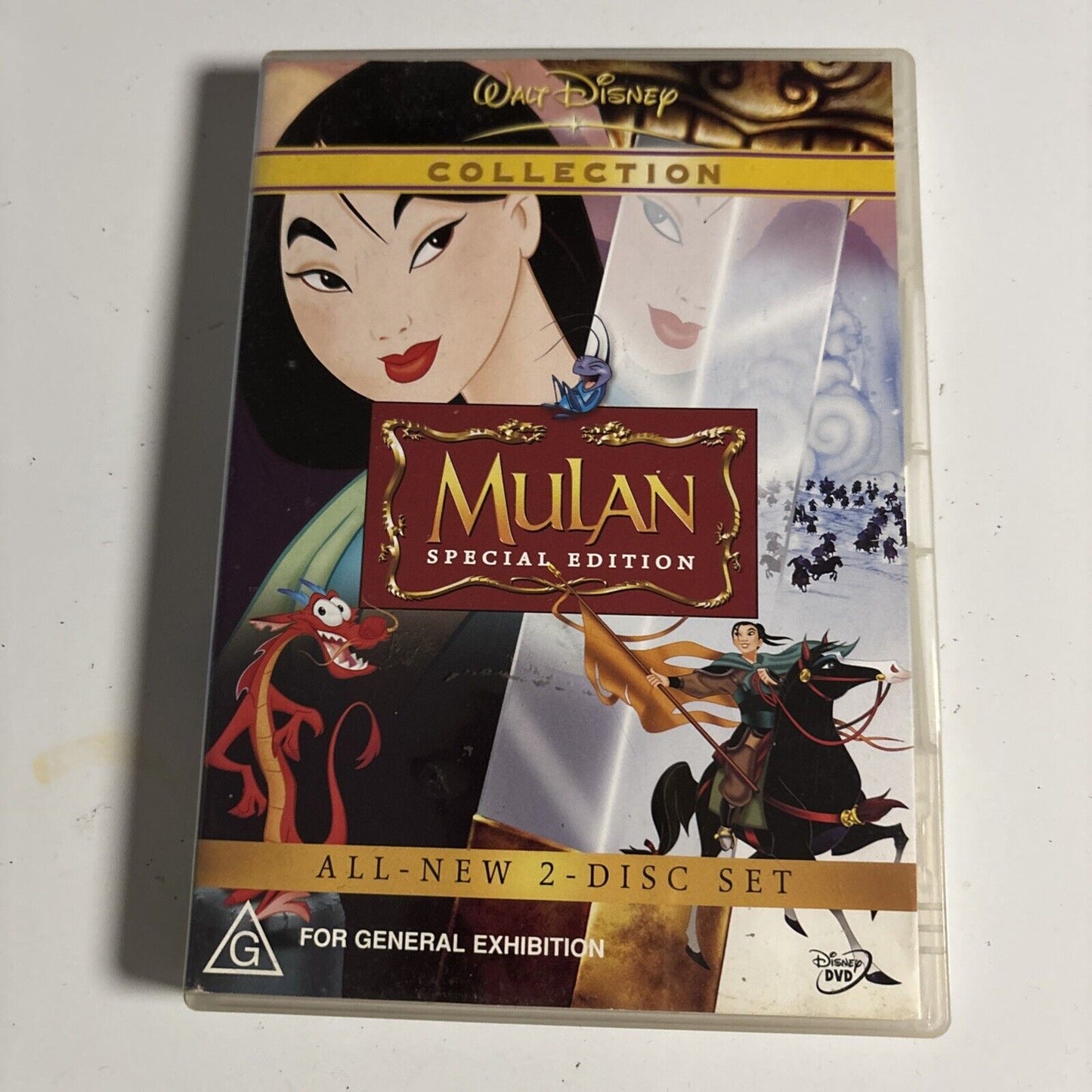 Mulan - Special Edition (DVD, 1998) Eddie Murphy, Ming-Na Region 4
