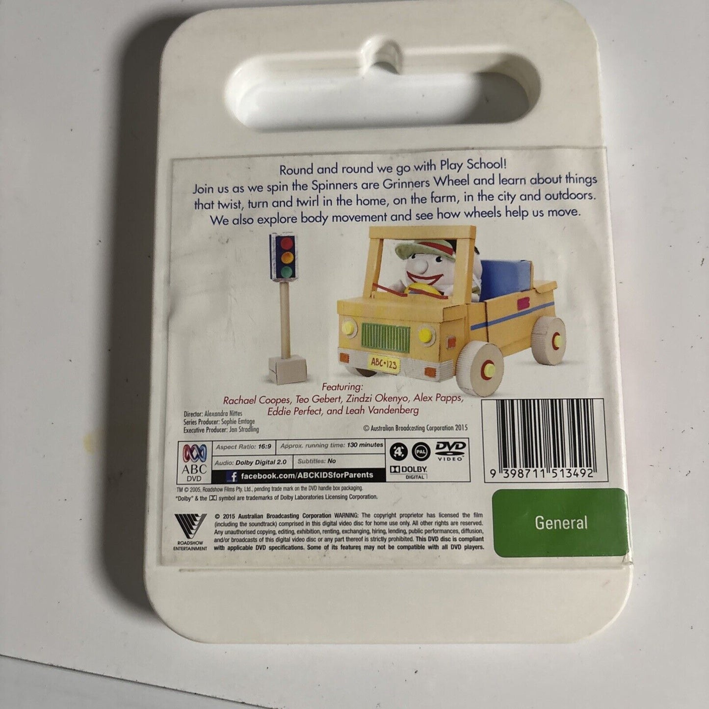Play School - Round and Round Featuring Eddie Perfect (DVD, 2015) Region 4