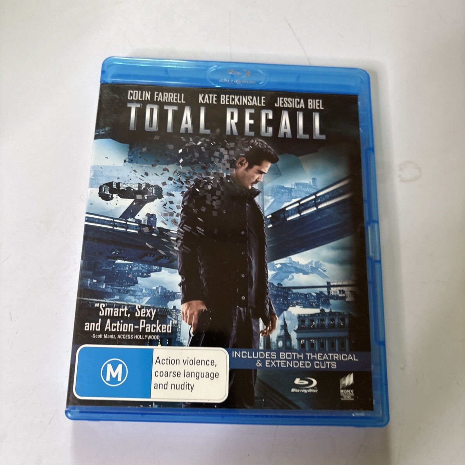 Total Recall (Blu-ray, 2012) Colin Farrell All Regions – Retro Unit