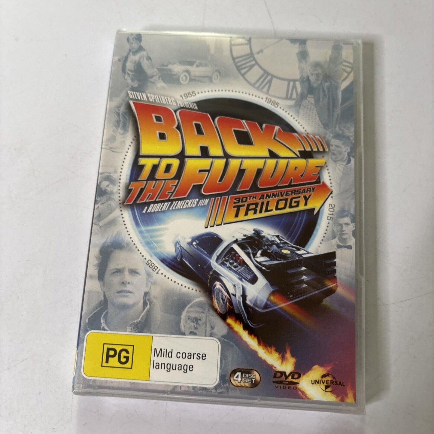 Back To The Future Trilogy 1,2,3 (DVD, 3-Disc) Region 4 &2 *New Sealed*