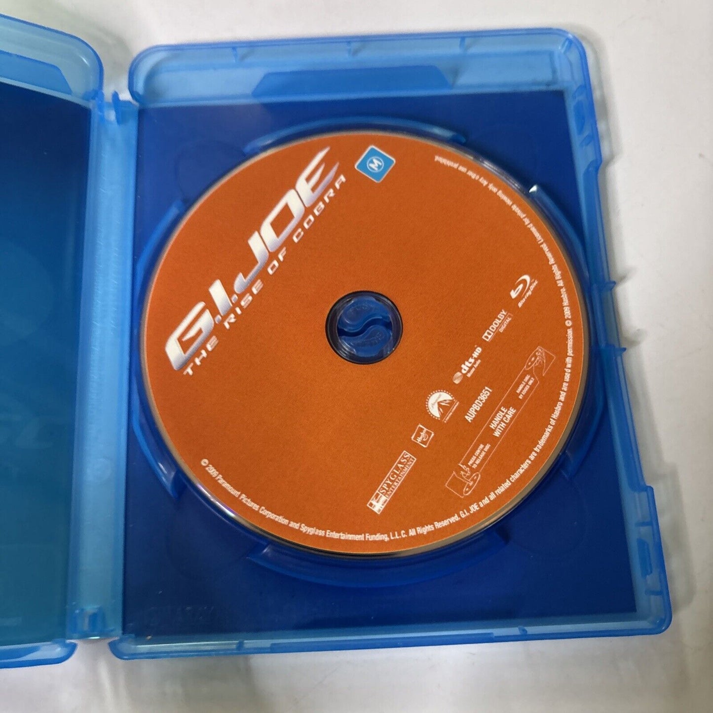 G.I. Joe - The Rise of Cobra (Blu-ray, 2009) Channing Tatum Region B
