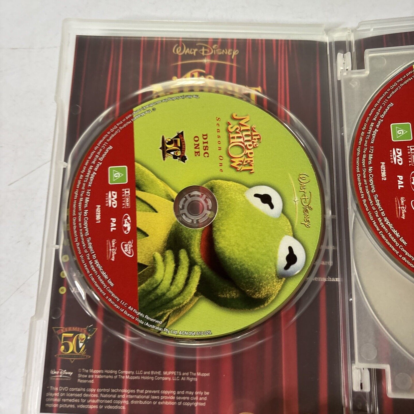 The Muppet Show : Season 1 (Special Collector's Edition, DVD, 1976) Region 4