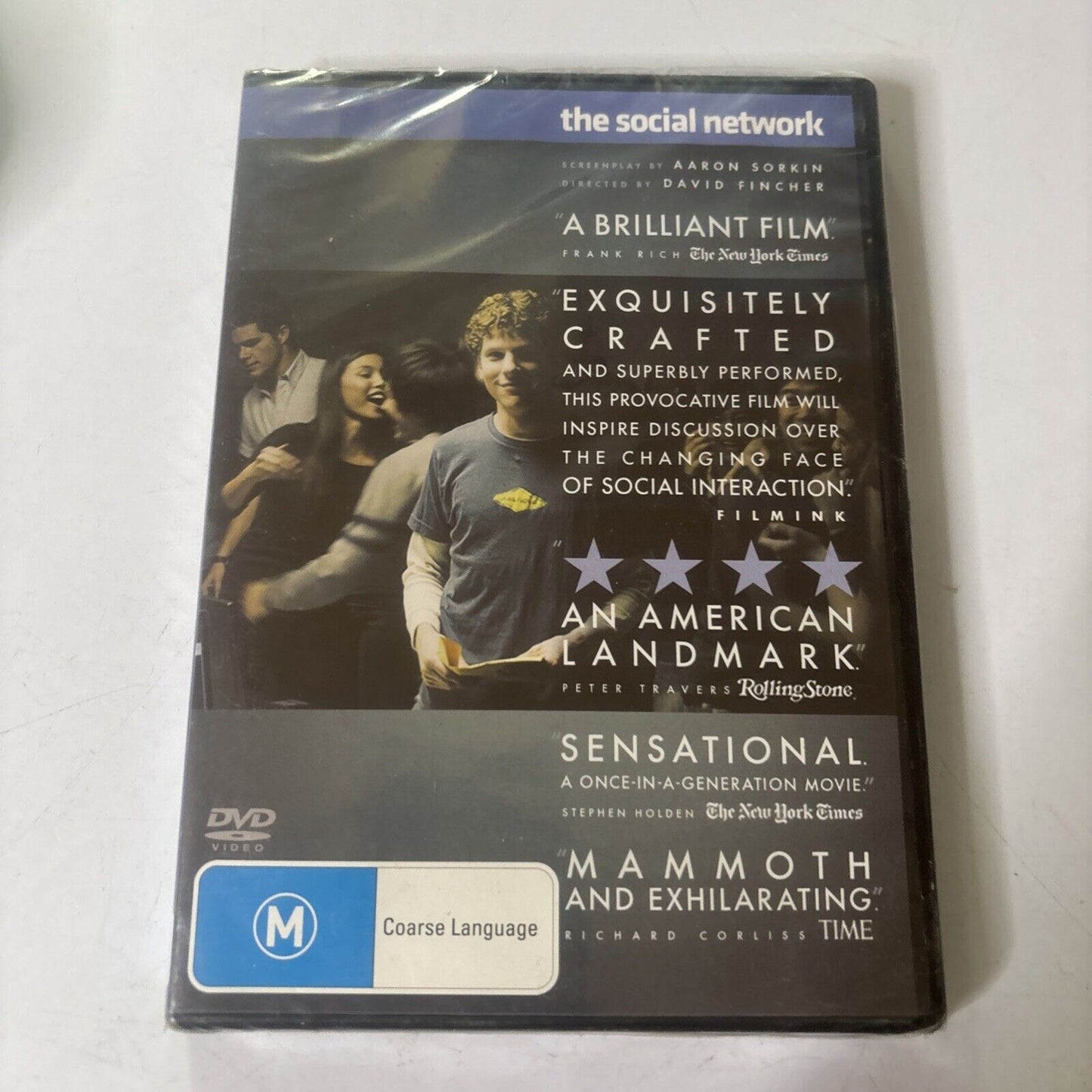 Social Network (DVD, 2010) Jesse Eisenberg Region 4 *New Sealed*