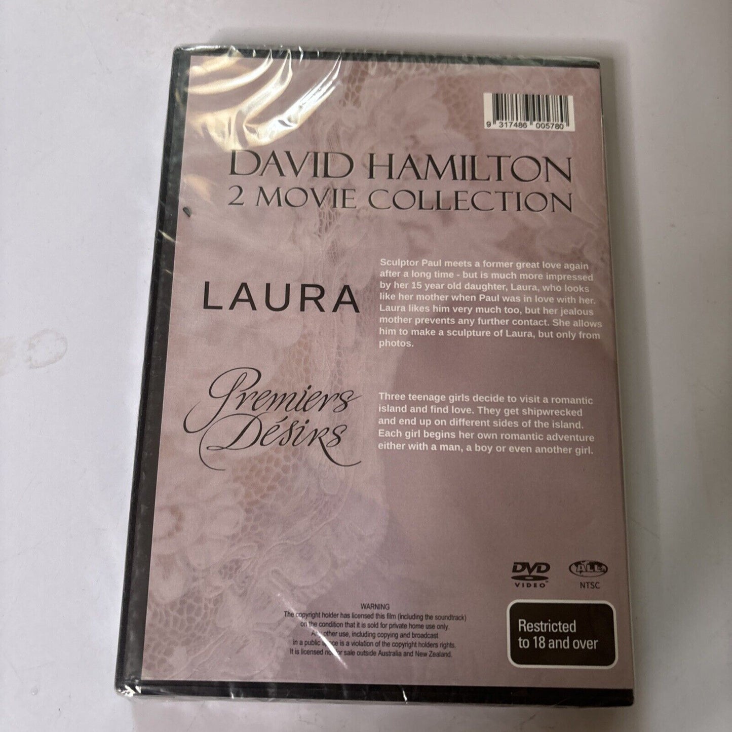 David Hamilton: Laura & Premiers Desirs (DVD) All Regions *New Sealed*