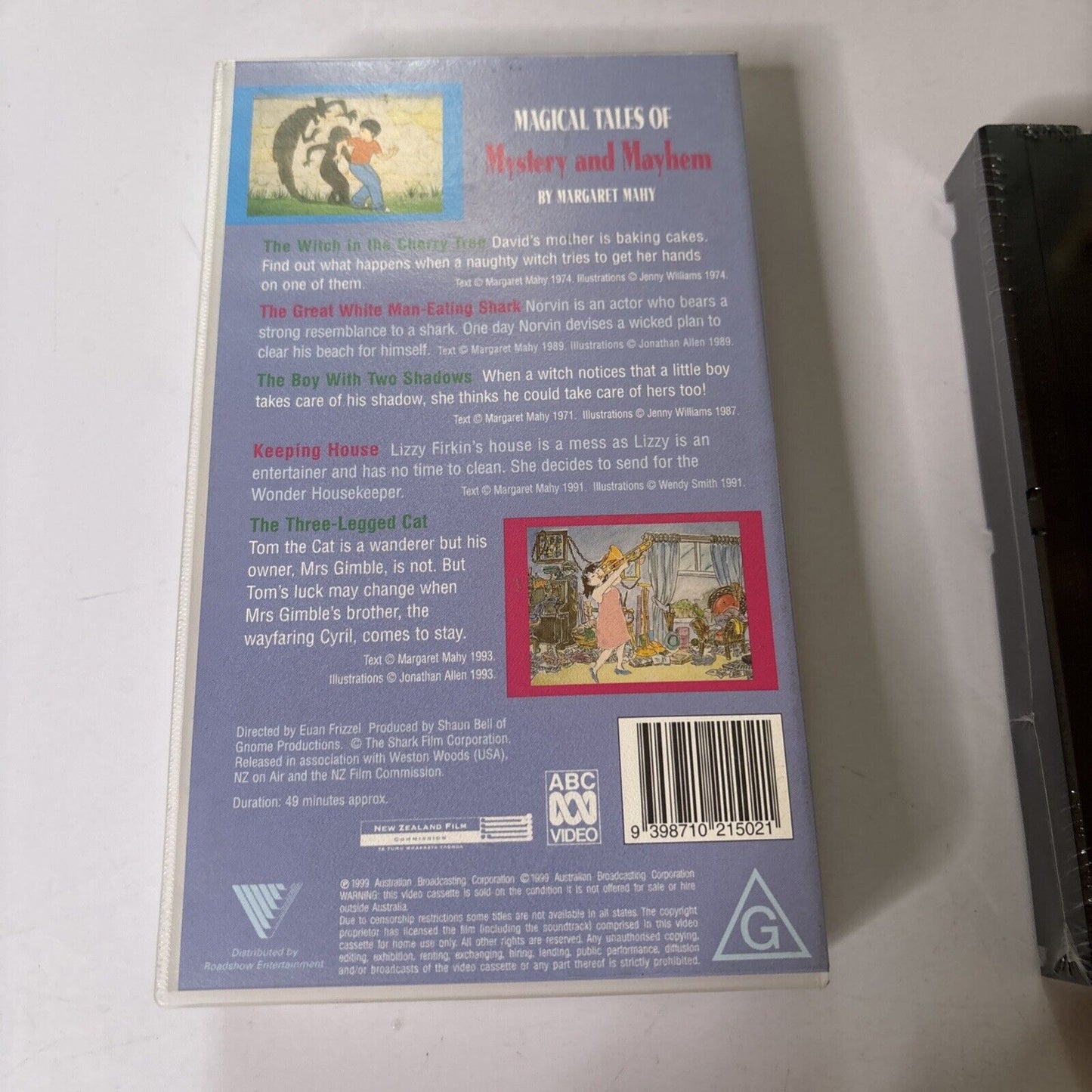 Magical Tales Of Mystery And Mayhem - Margaret Mahy Stories (VHS, 1999) PAL