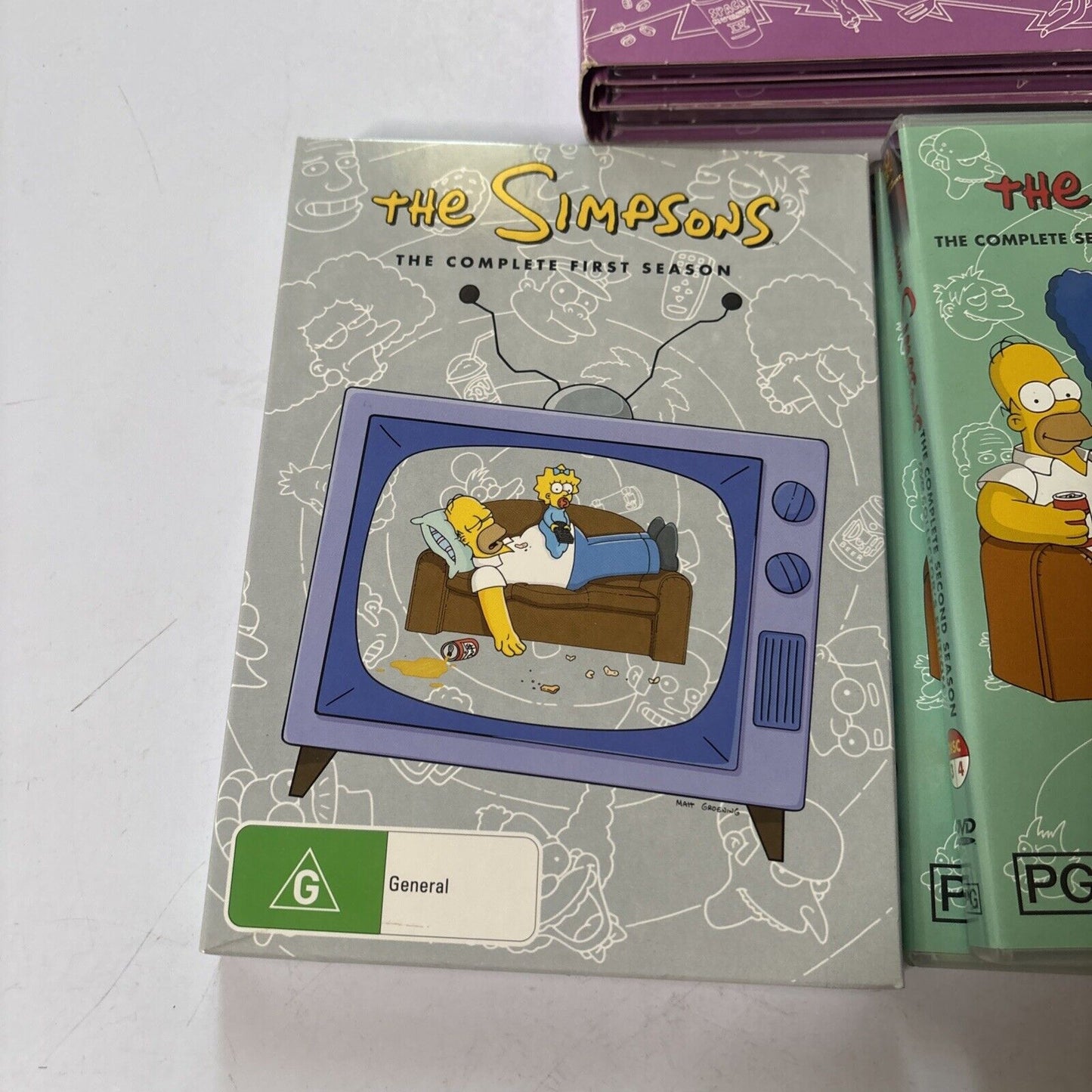 The Simpsons : Season 1 2 3 (DVD, 1989) Region 4
