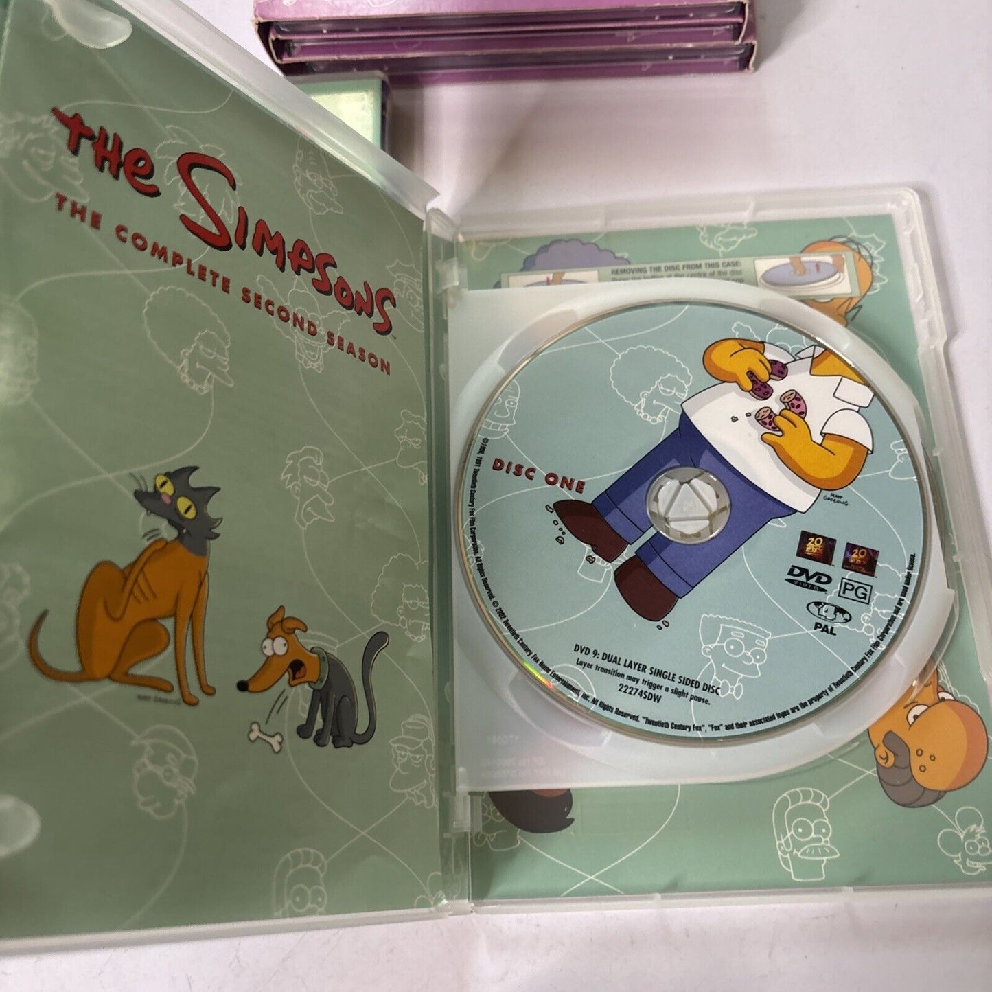 The Simpsons : Season 1 2 3 (DVD, 1989) Region 4