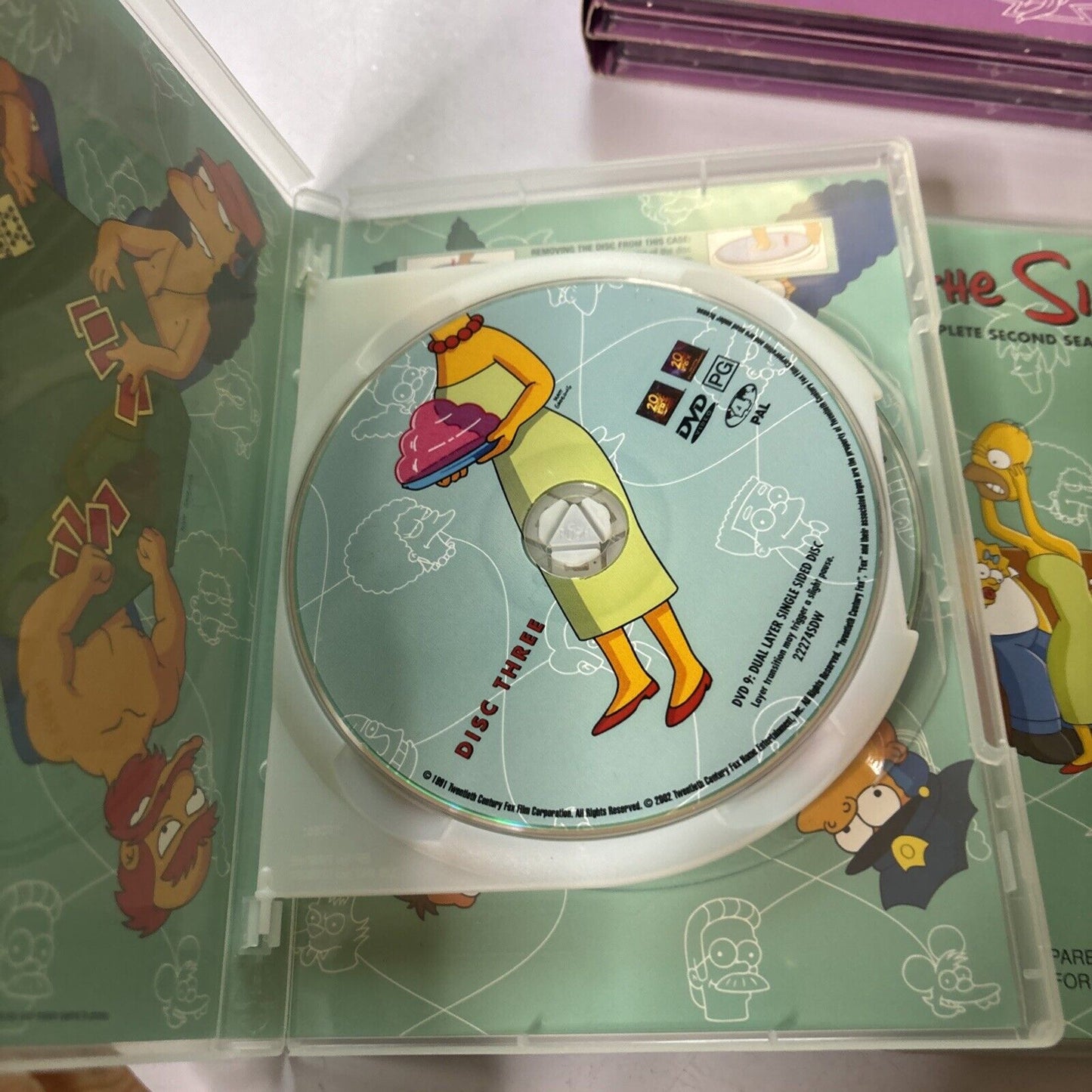 The Simpsons : Season 1 2 3 (DVD, 1989) Region 4