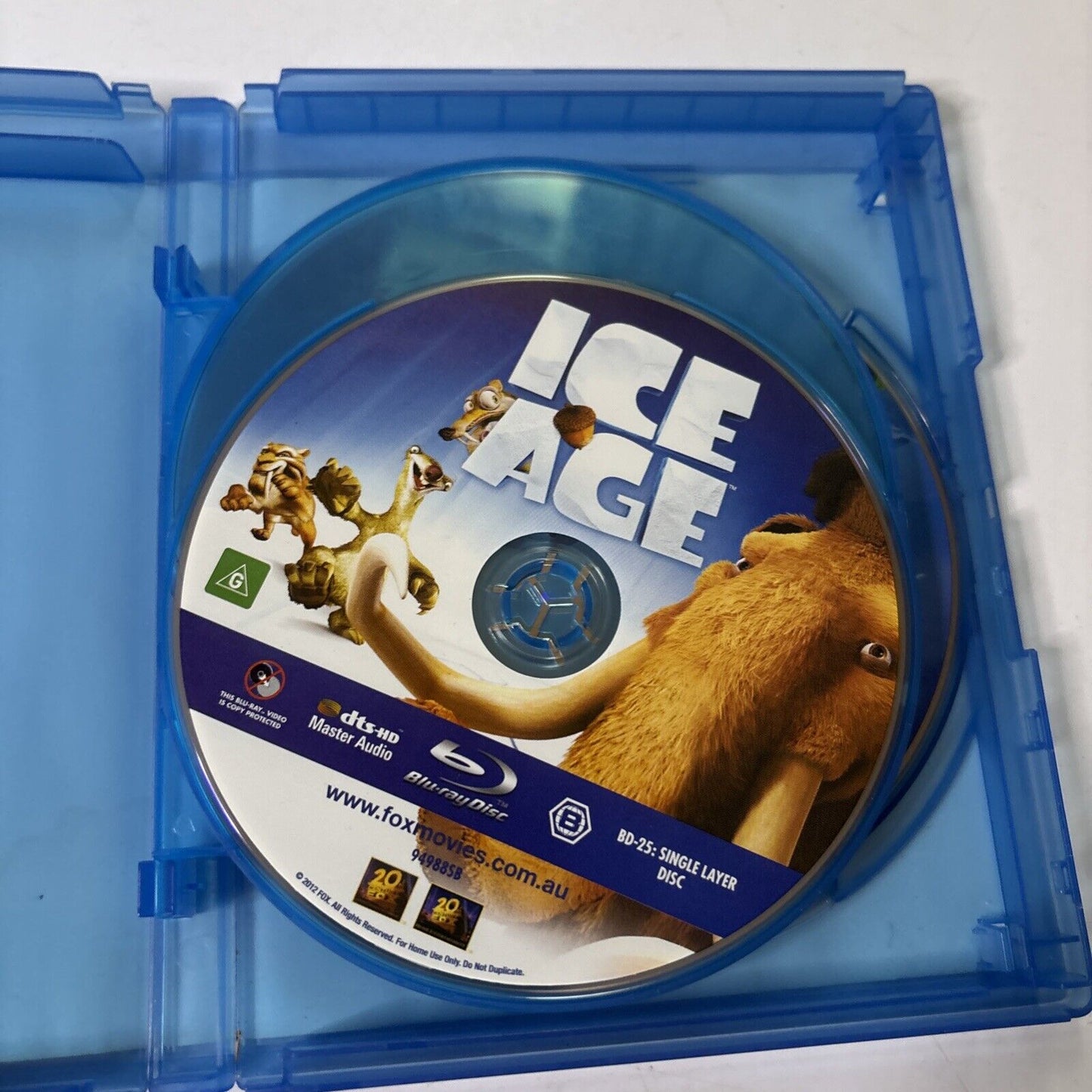 Ice Age Trilogy 1,2,3 (Blu-ray, 2010) Region B