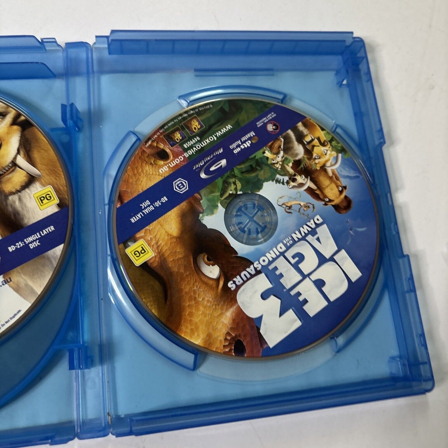 Ice Age Trilogy 1,2,3 (Blu-ray, 2010) Region B