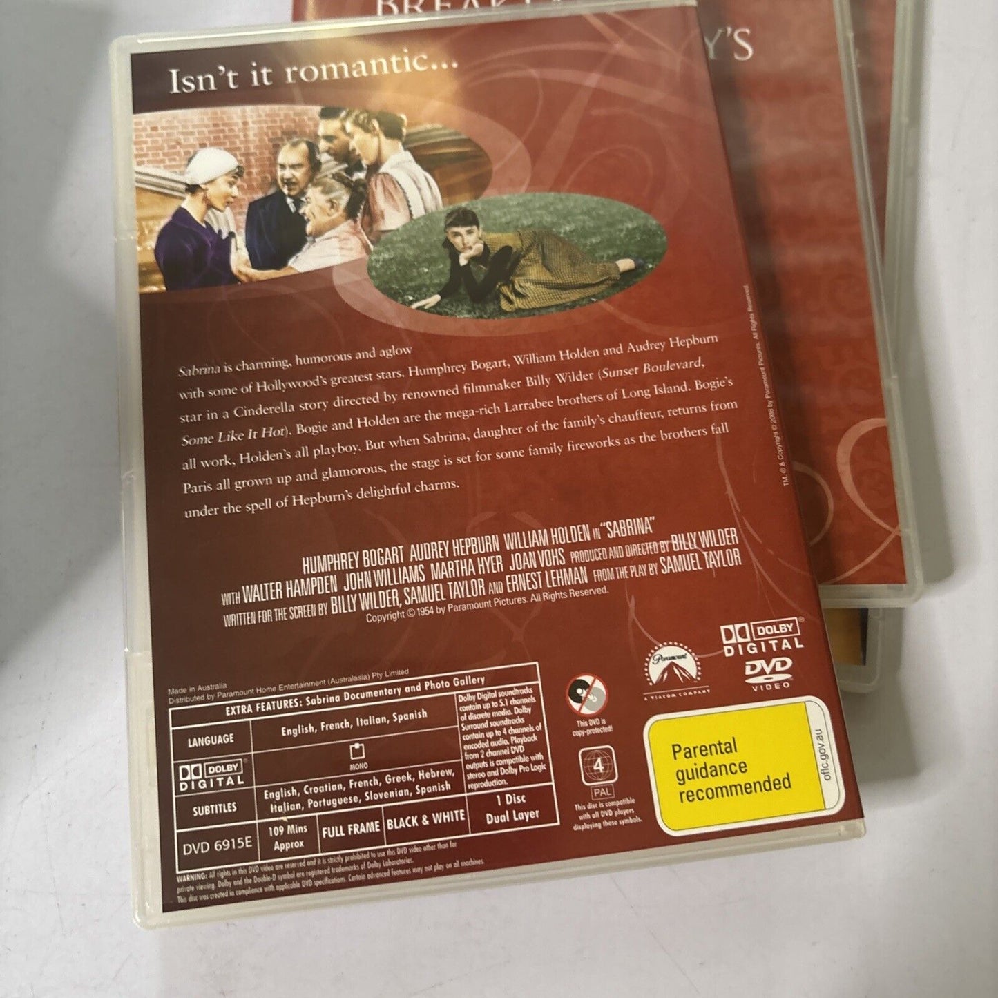 Audrey Hepburn - The Ruby Collection 6 Movies DVD Box Set Region 4