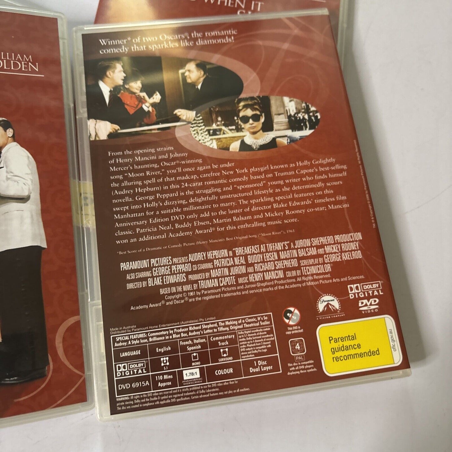 Audrey Hepburn - The Ruby Collection 6 Movies DVD Box Set Region 4