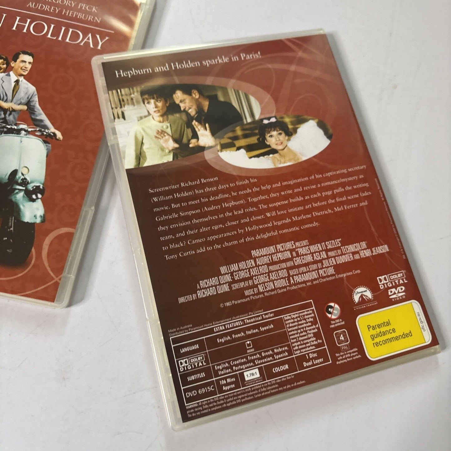 Audrey Hepburn - The Ruby Collection 6 Movies DVD Box Set Region 4