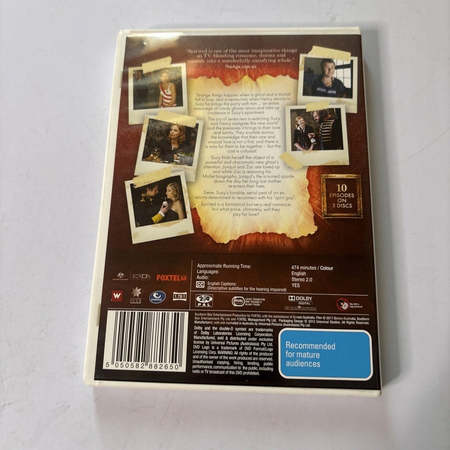Spirited : Season 2 (DVD, 2011) NEW Region 4 &2