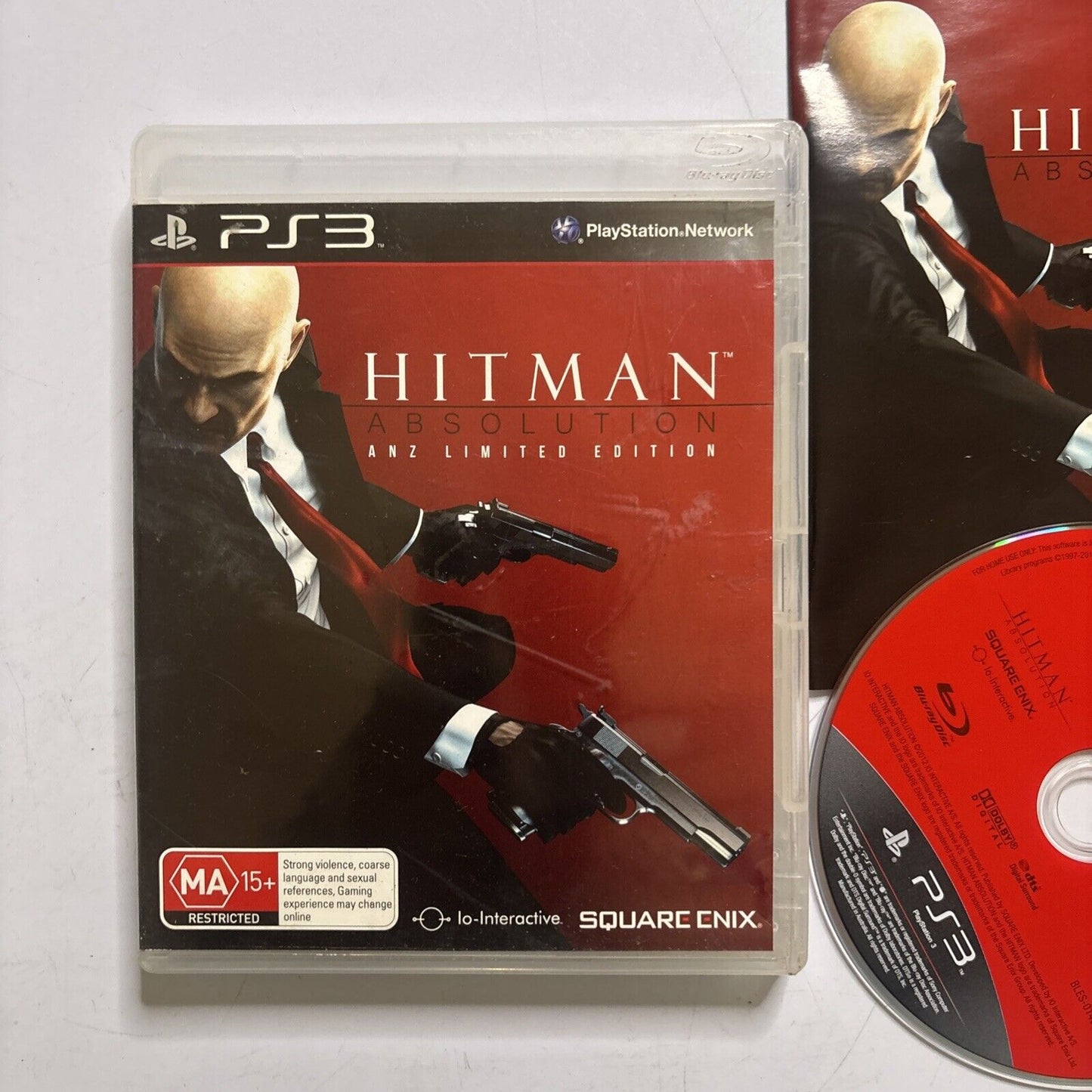 Hitman: Absolution (ANZ Limited Edition) (Sony PlayStation 3 PS3) Game w/ Manual