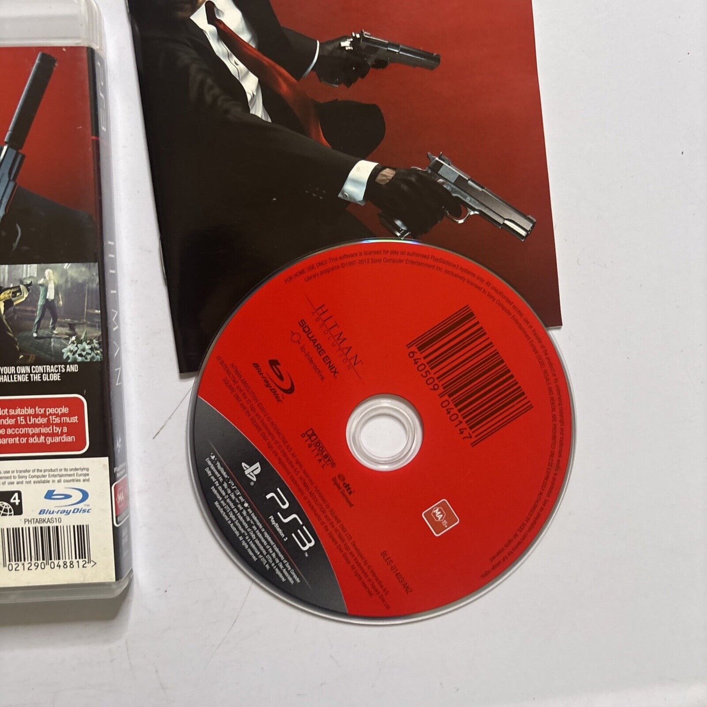Hitman: Absolution (ANZ Limited Edition) (Sony PlayStation 3 PS3) Game w/ Manual