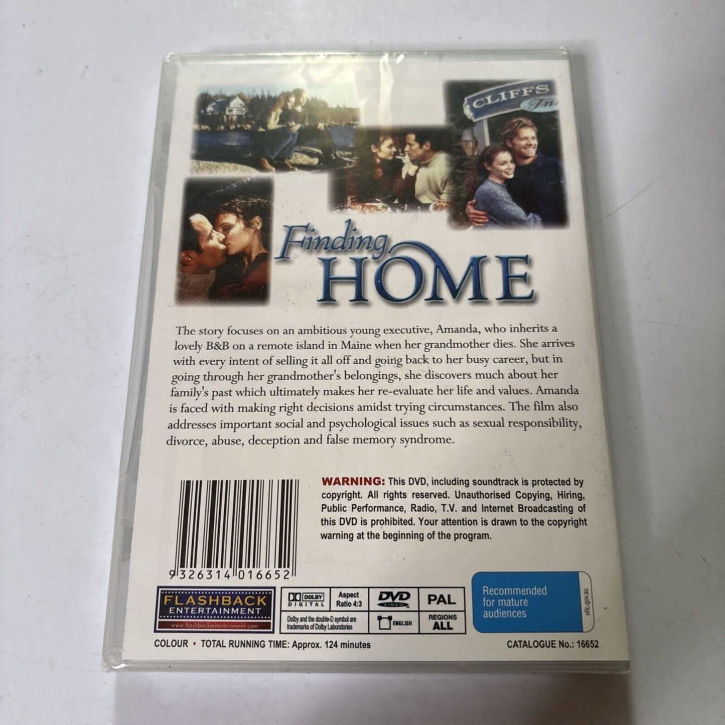 Finding Home (DVD, 2003) Genevieve Bujold, Lisa Brenner All Regions *New Sealed*