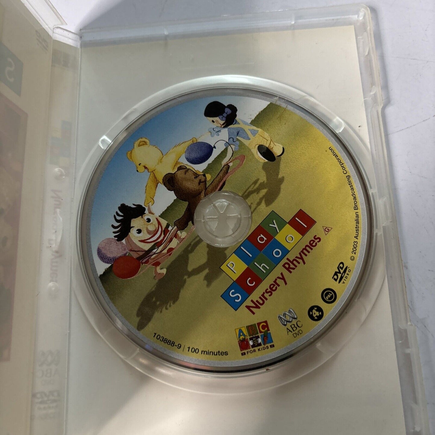 Play School - Nursery Rhymes (DVD, 2001) Justine Clark Region 4