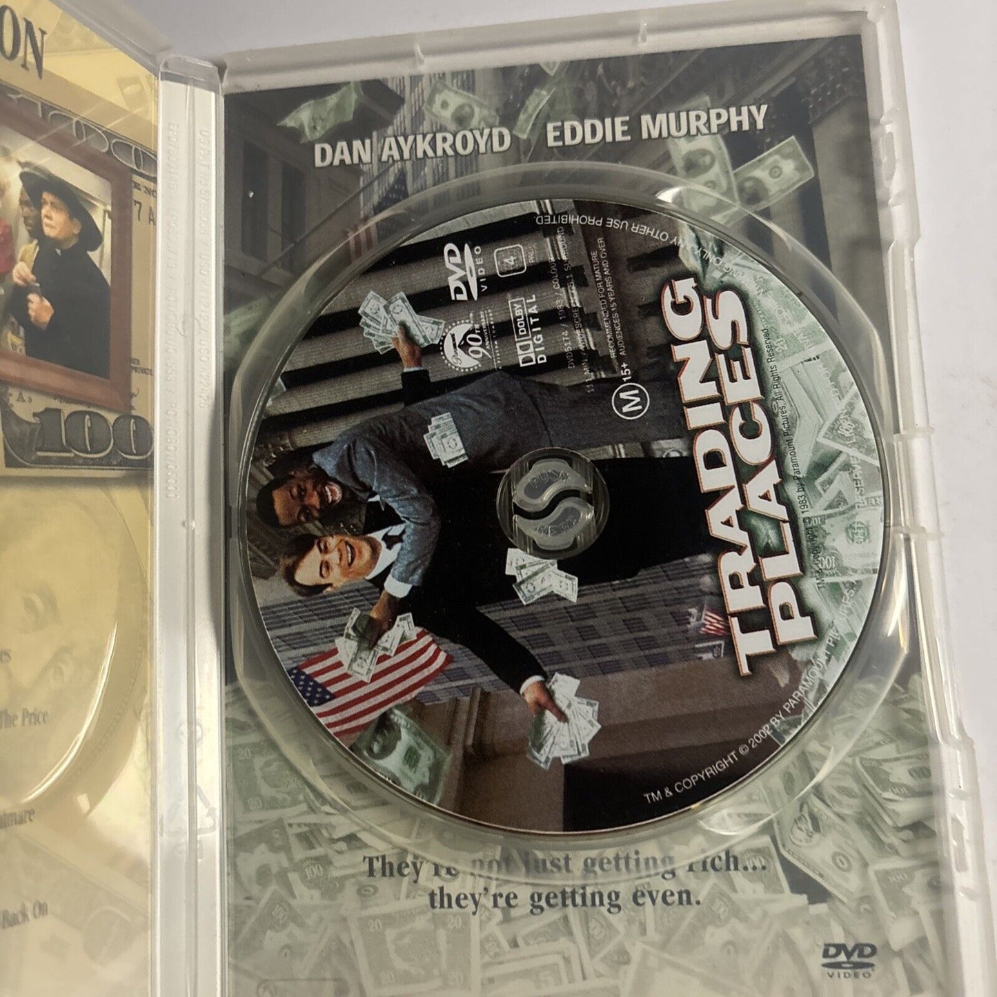 Trading Places (DVD, 1983) Eddie Murphy, Dan Aykroyd Region 4