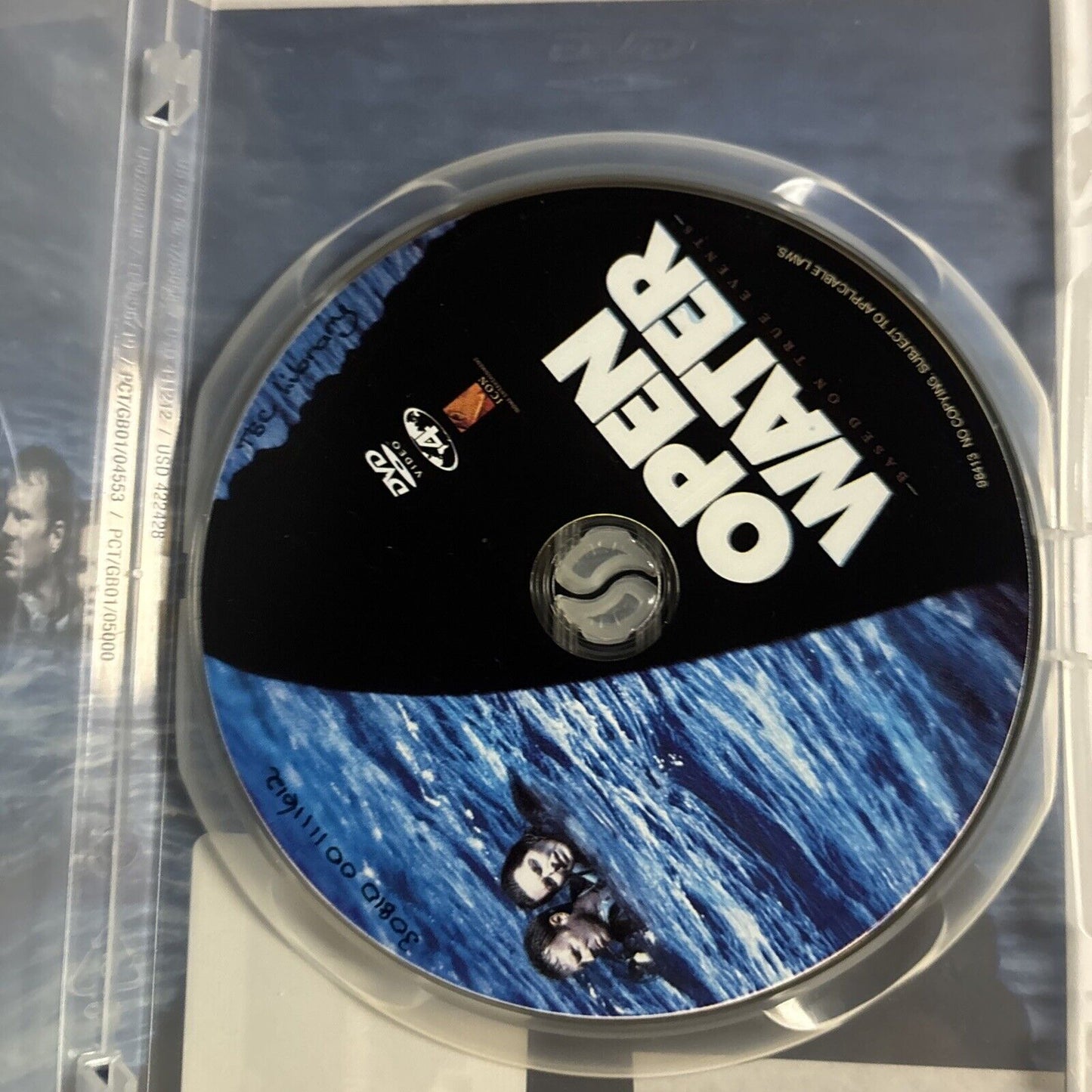 Open Water (DVD, 2003) Daniel Travis, Blanchard Ryan Region 4