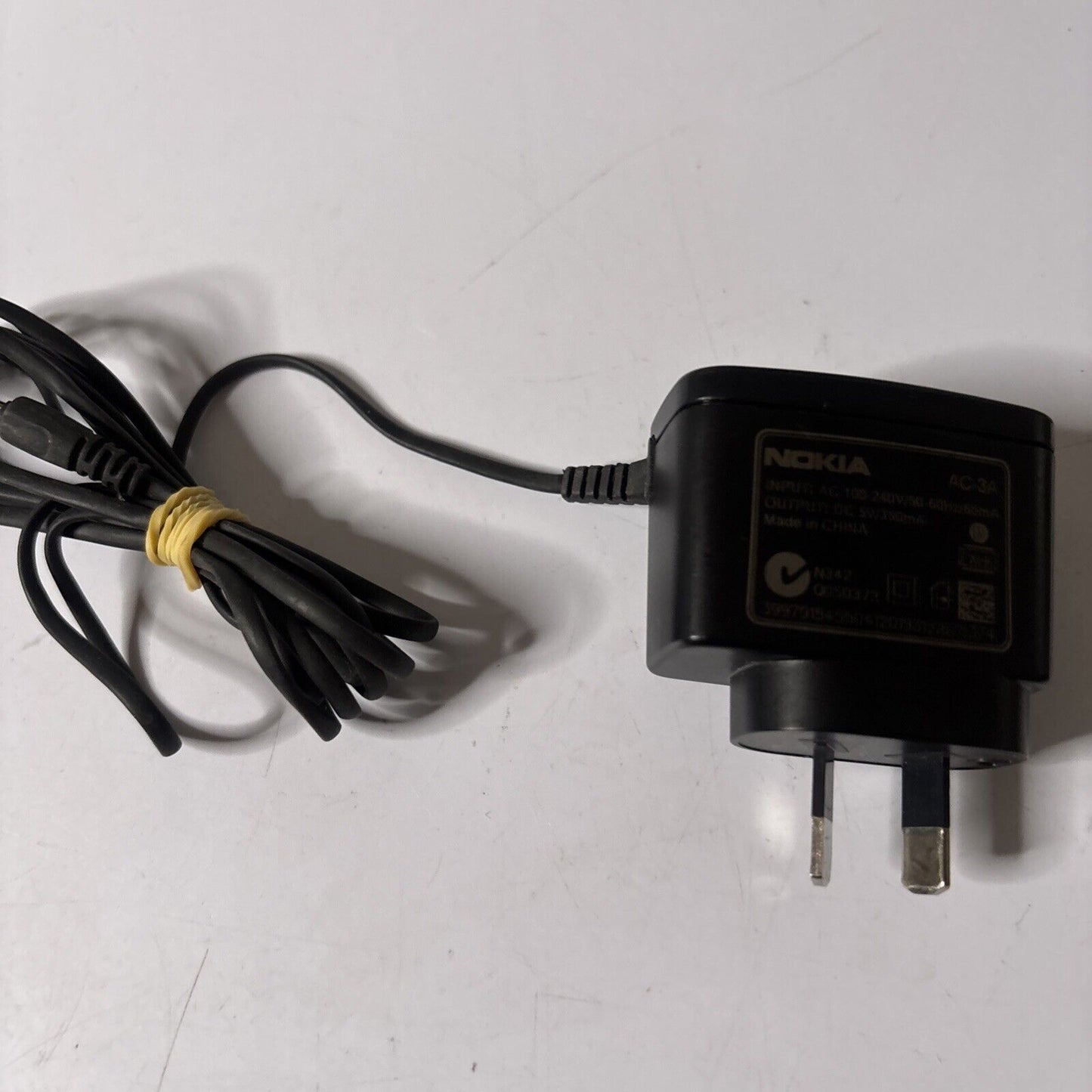 GENUINE NOKIA AC-3A 2mm pin Mobile Phone Charger 5V 350mA AU plug