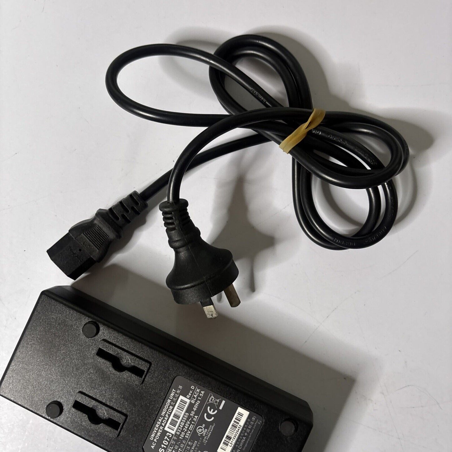 Alvarion Universal Indoor Unit AC Ethernet Power Adapter 0334B5555 55V 1A