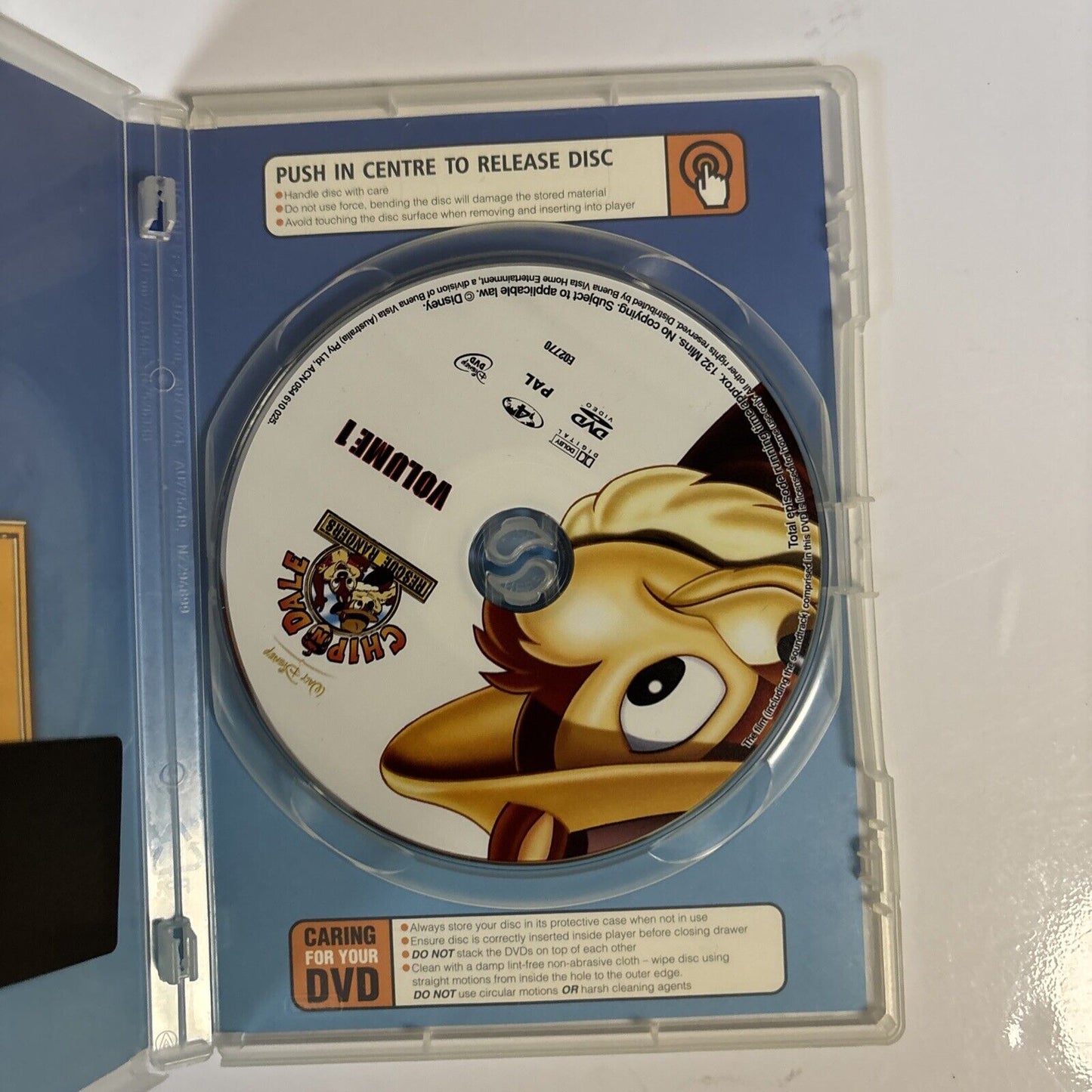 Chip 'n Dale - Here Comes Trouble : Vol 1 (DVD, 2005) Region 4