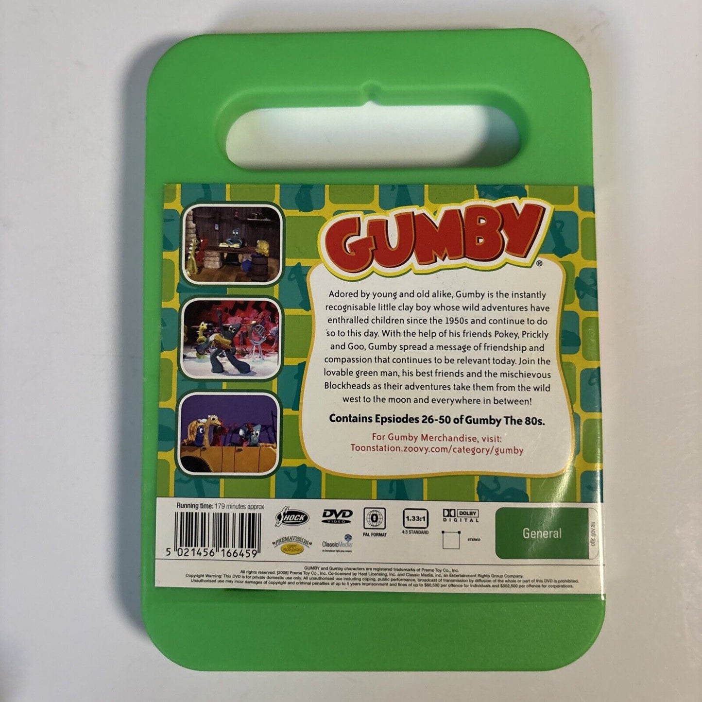 Gumby - The 80s : Volume 2 (DVD, 1988) NEW All Regions