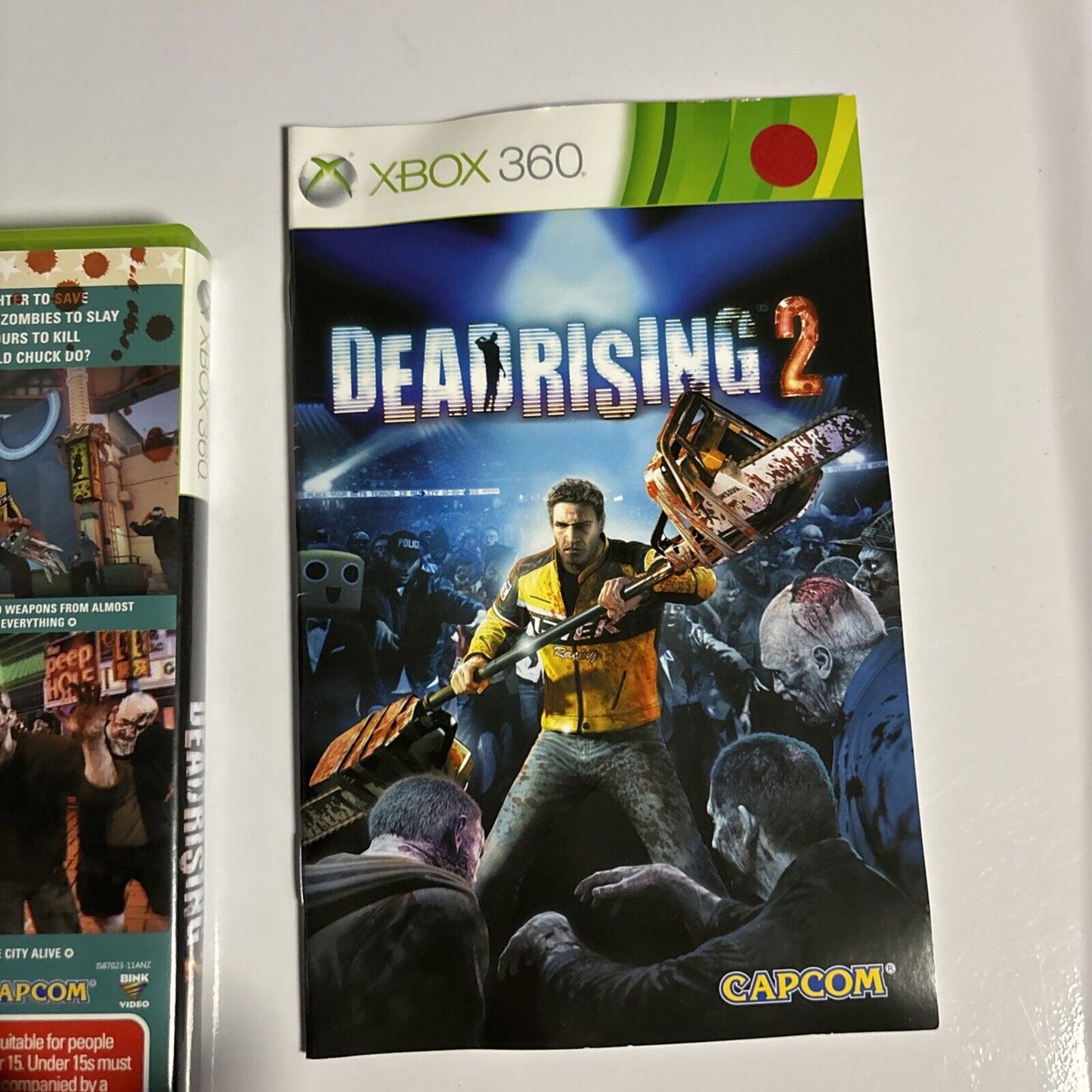 Dead Rising 2 Xbox 360 Game PAL Capcom With Manual