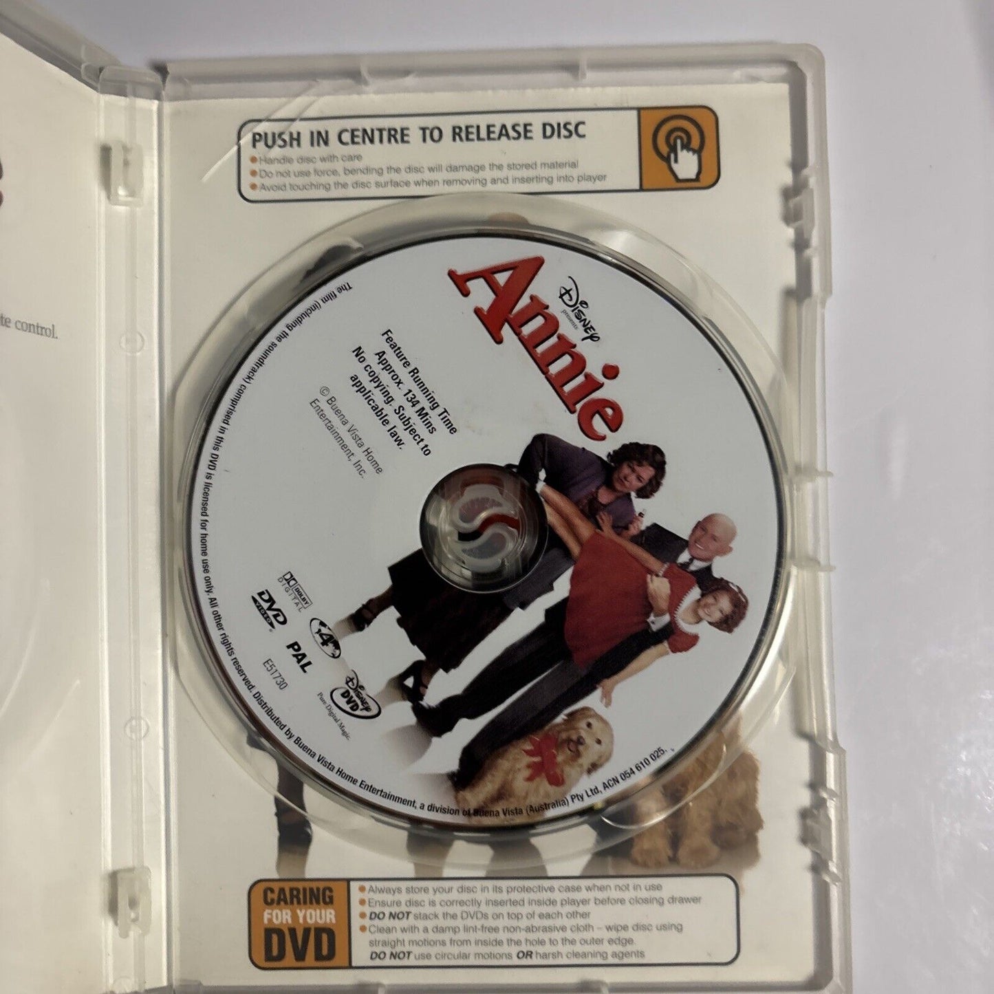 Annie (DVD, 1999) Kathy Bates Region 4