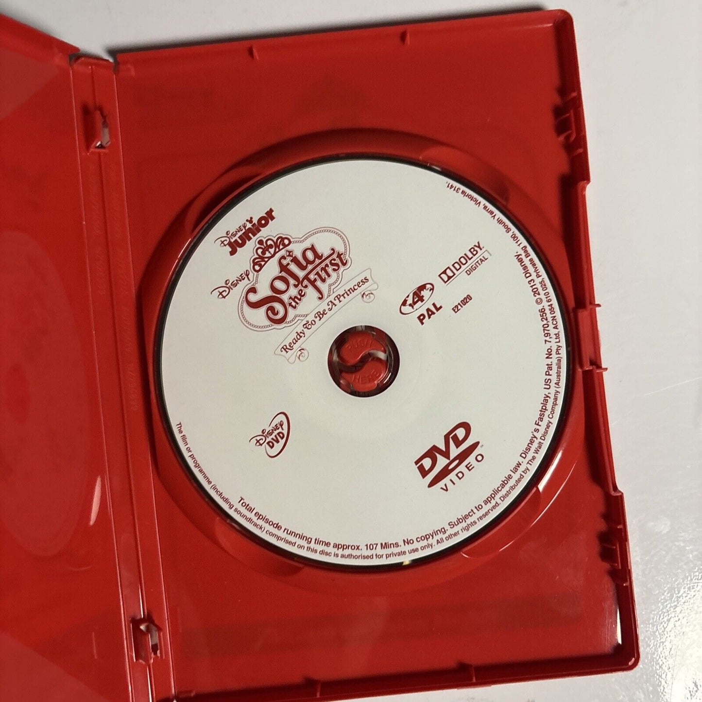 Sofia the First - Ready to Be a Princess (DVD, 2013) Region 4