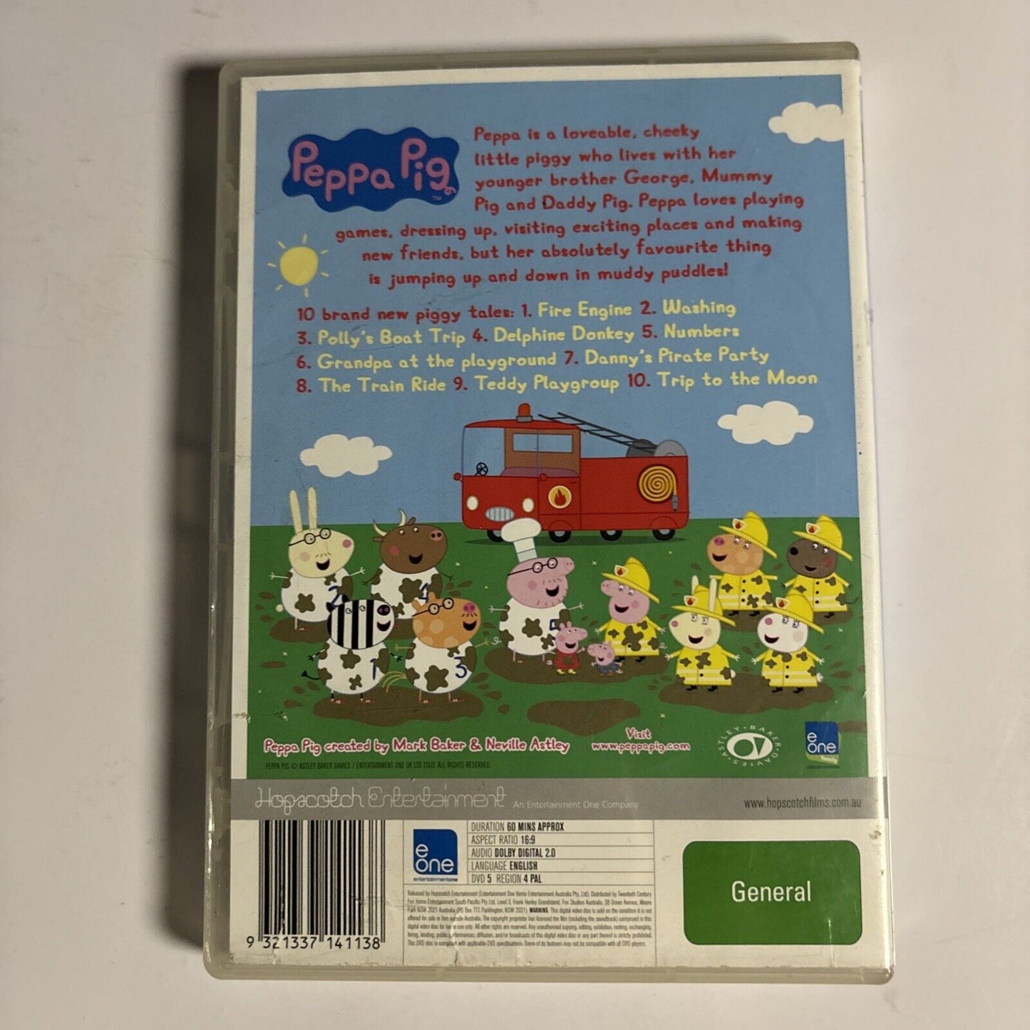 Peppa Pig - Fire Engine & Other Stories (DVD, 2009) Region 4