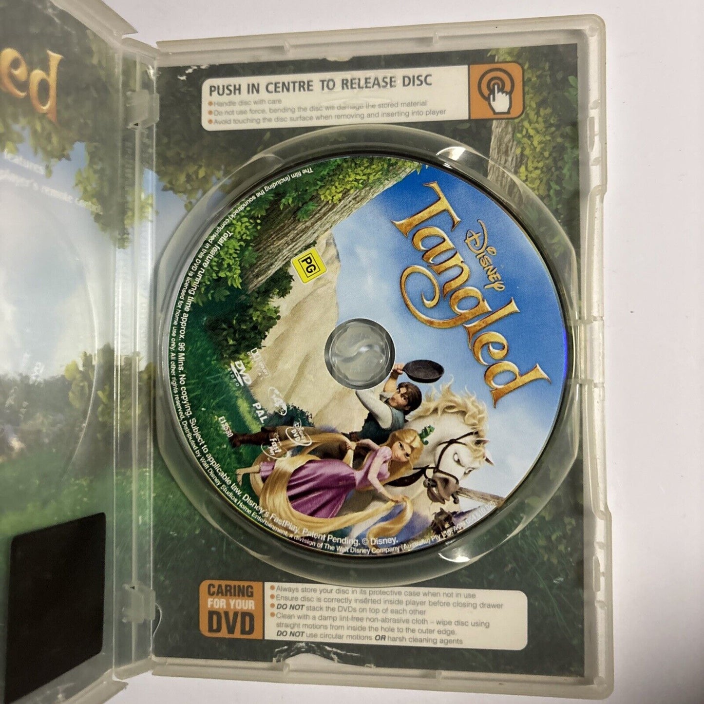 Tangled (DVD, 2010) Delaney Rose Stein, Tim Mertens Disney Region 4