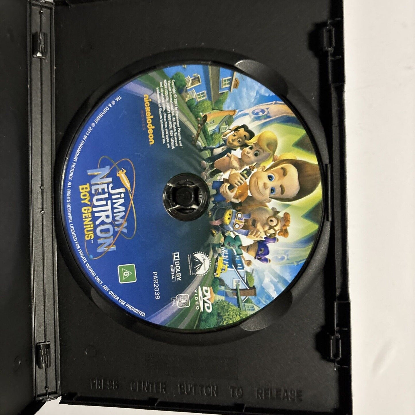 Jimmy Neutron - Boy Genius (DVD, 2002) Region 4