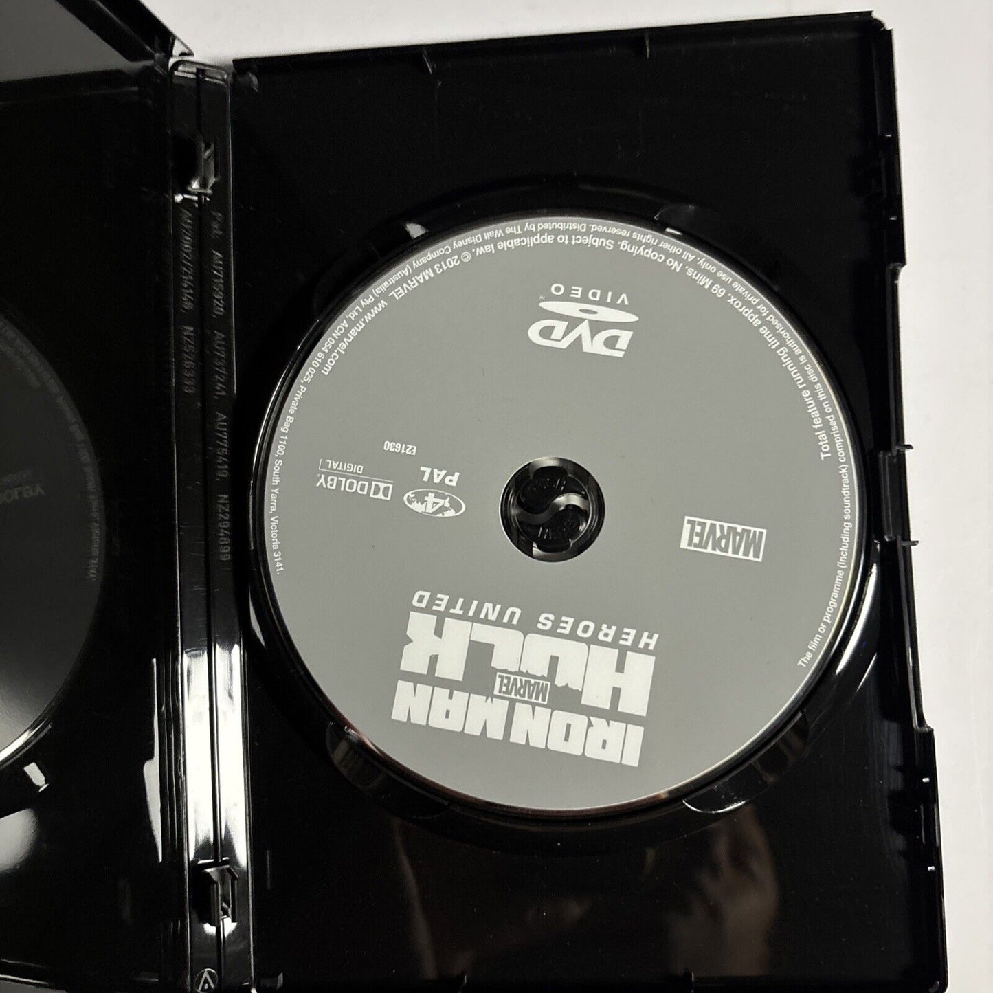 Iron Man & Hulk - Heroes United (DVD, 2014) Region 4